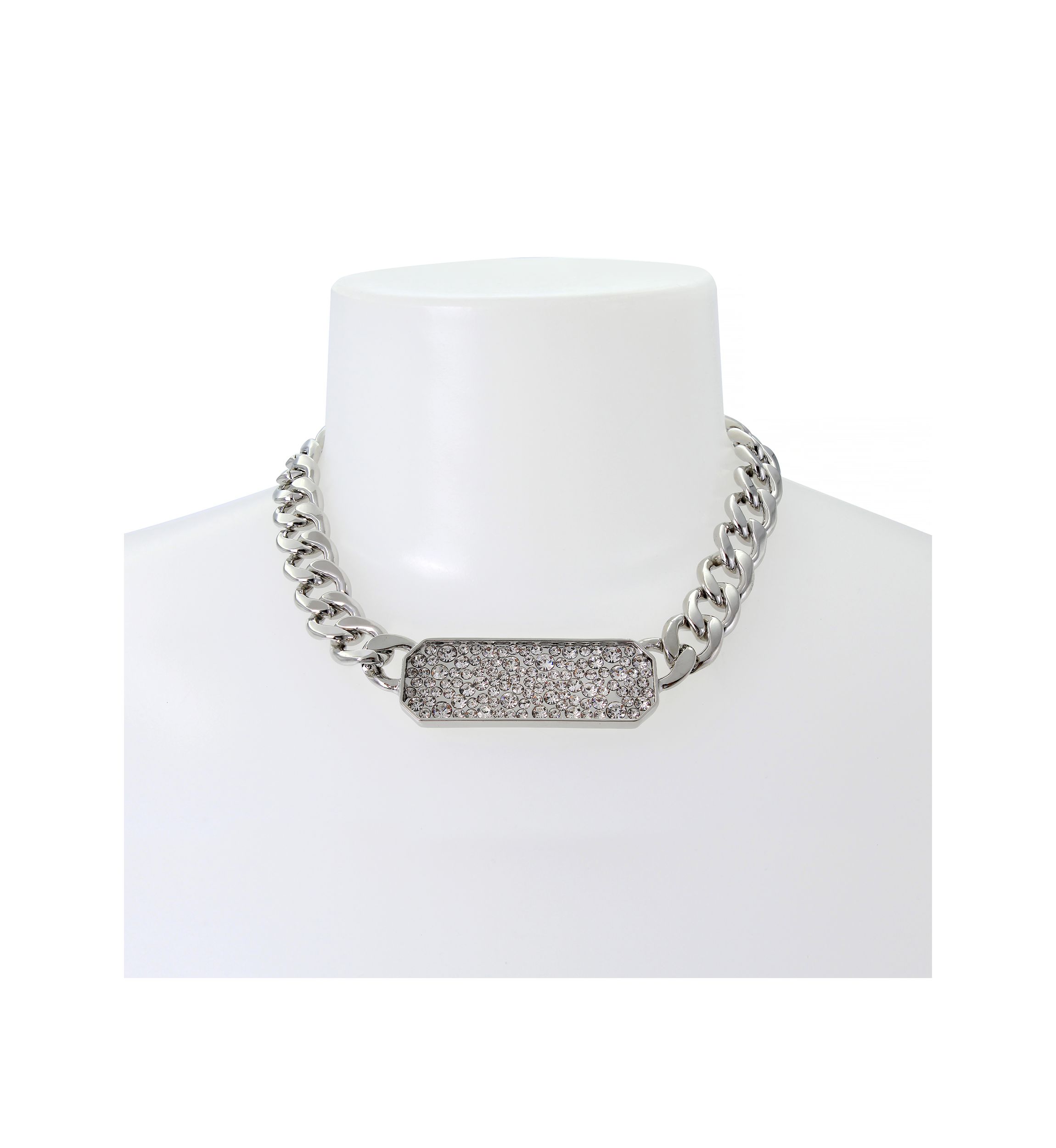 Stone ID Pendant Necklace