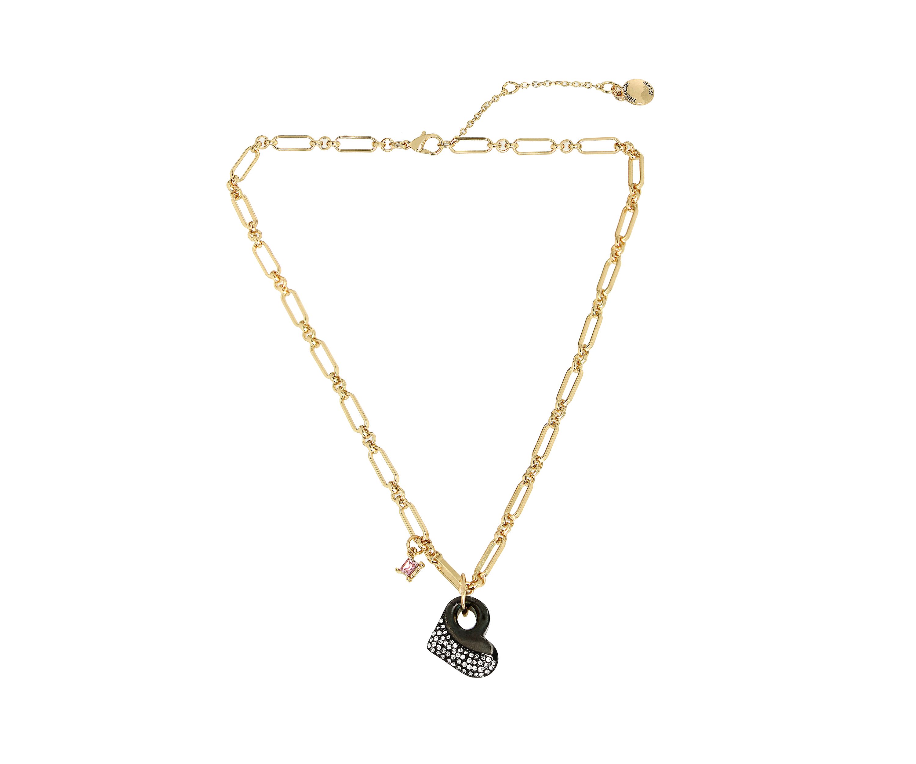 Puffy Heart Pendant Necklace