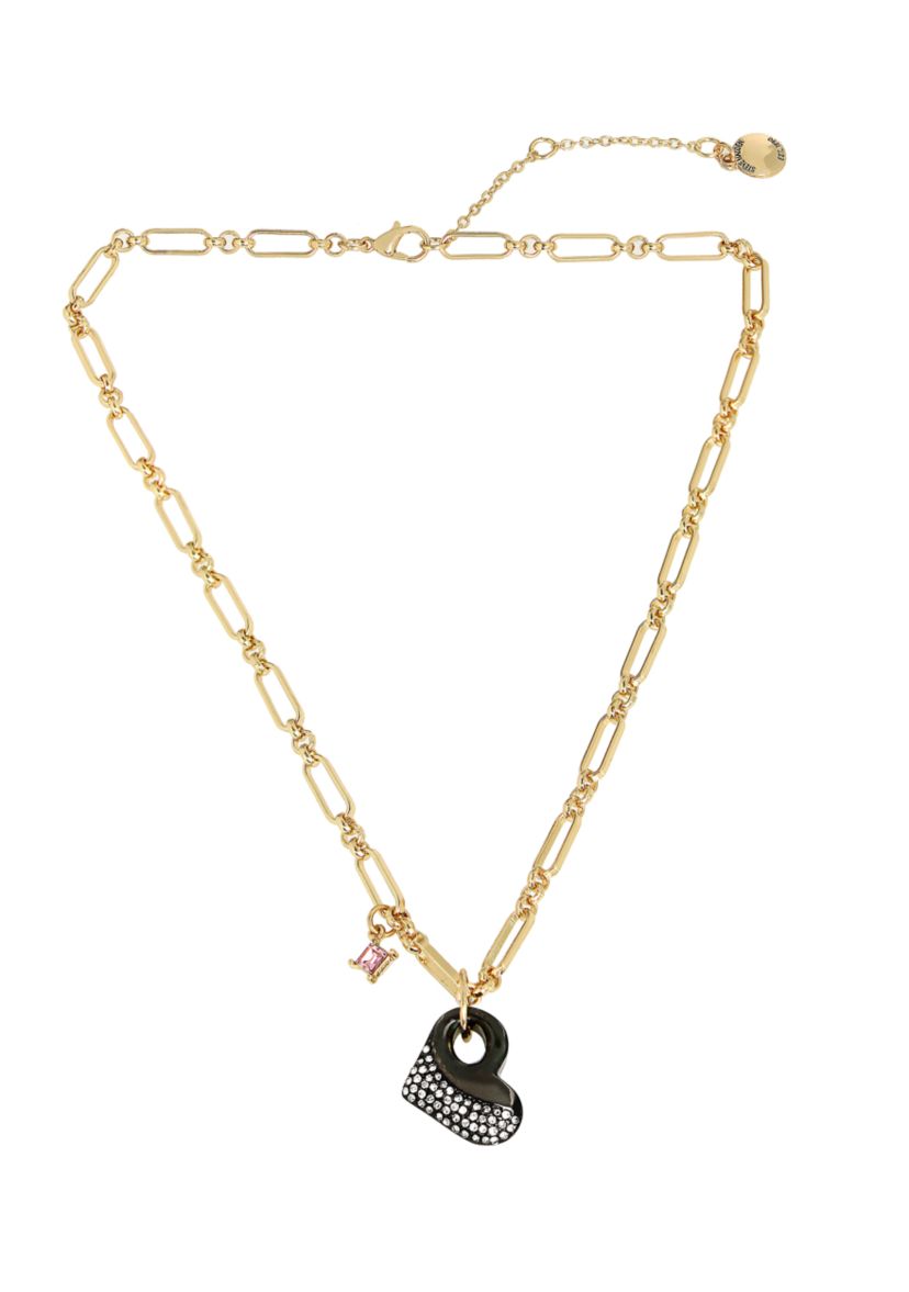 Puffy Heart Pendant Necklace