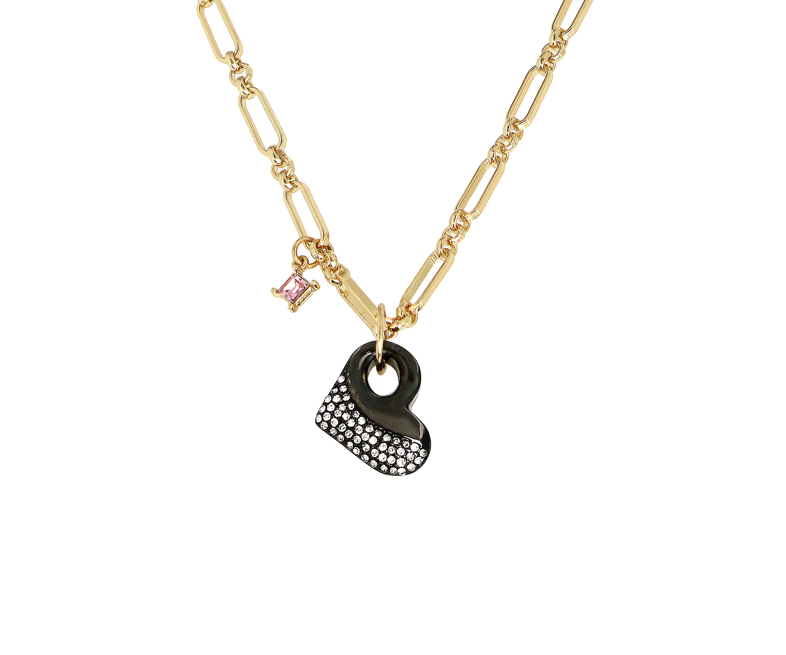Puffy Heart Pendant Necklace
