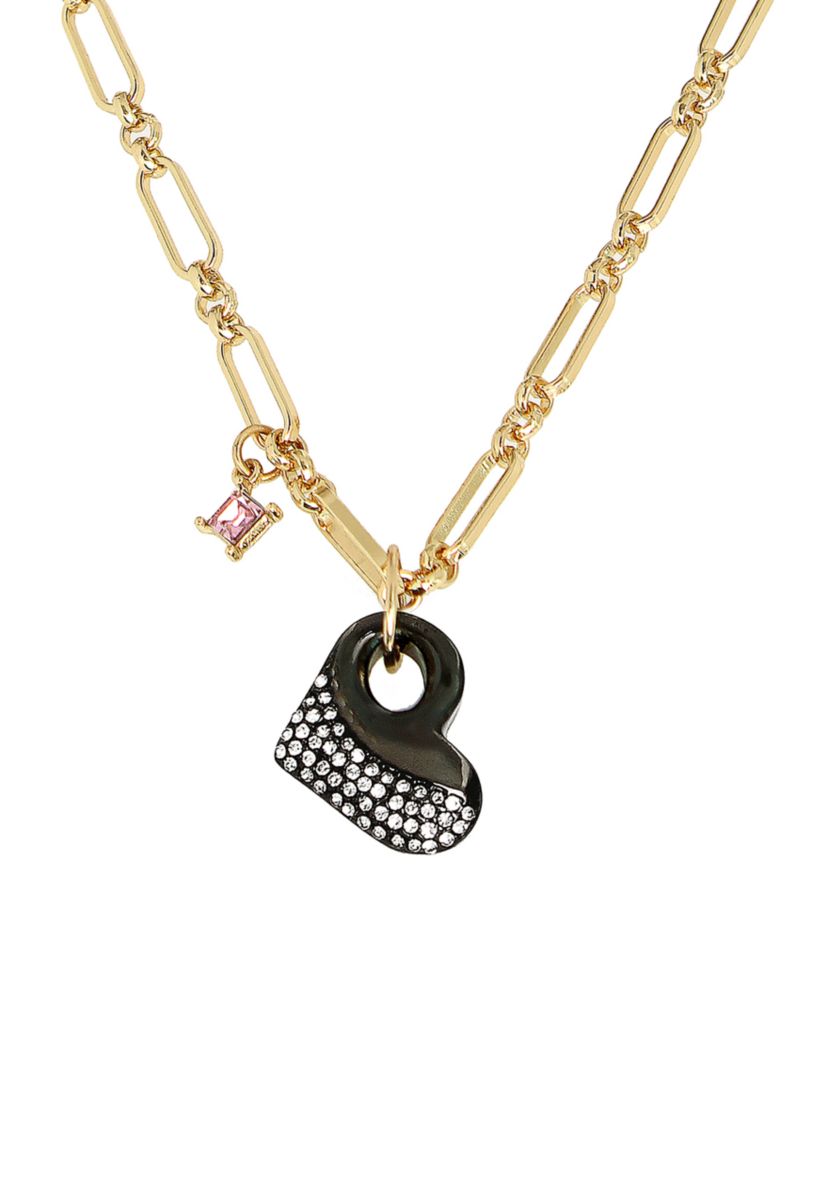 Puffy Heart Pendant Necklace