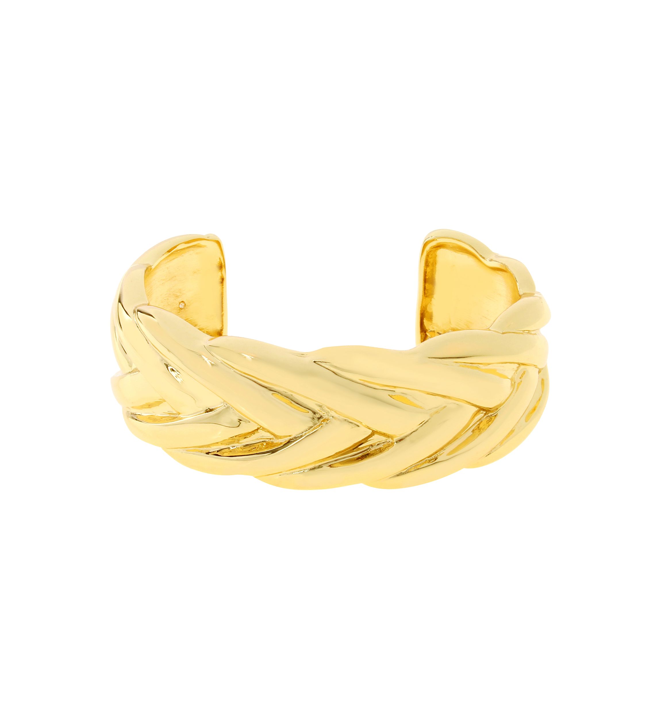 Woven Twist Cuff Bracelet