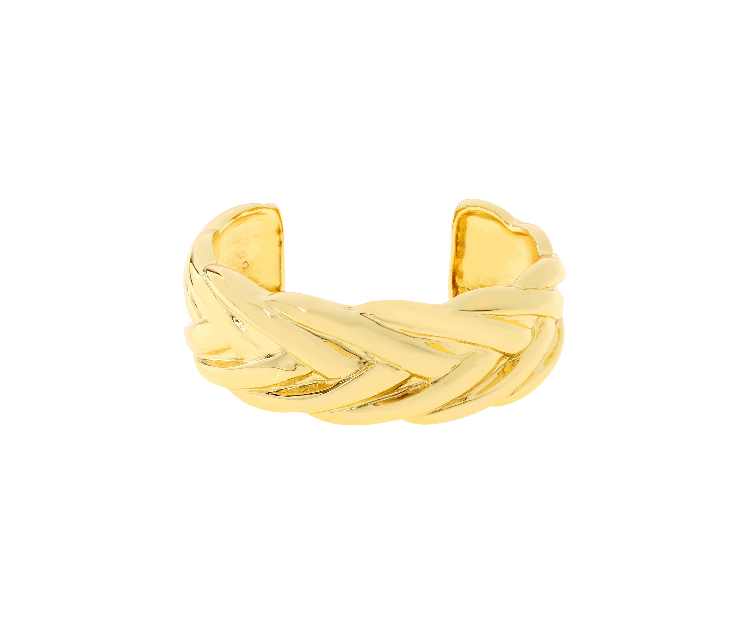 Woven Twist Cuff Bracelet