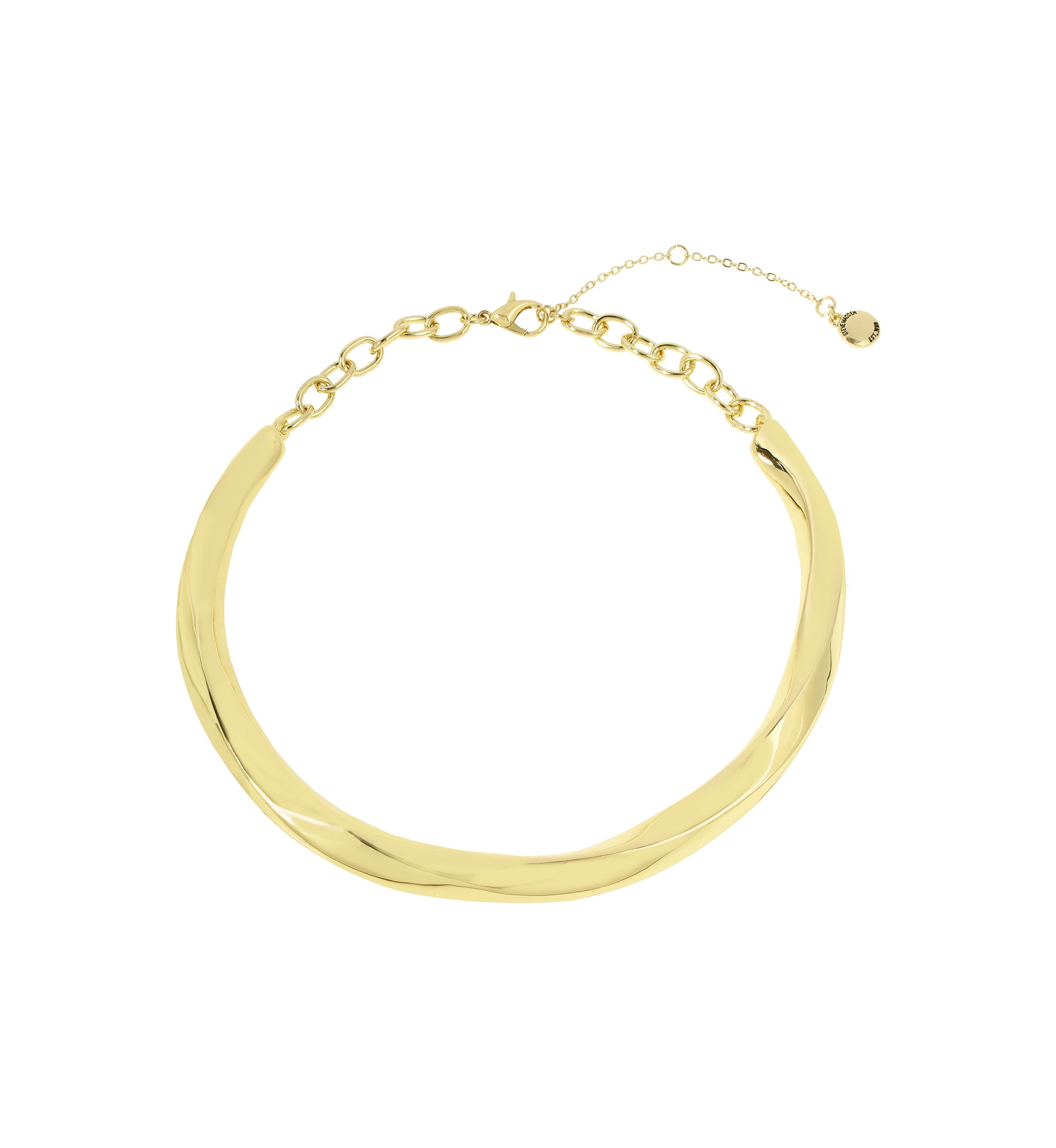 Woven Twist Collar Necklace