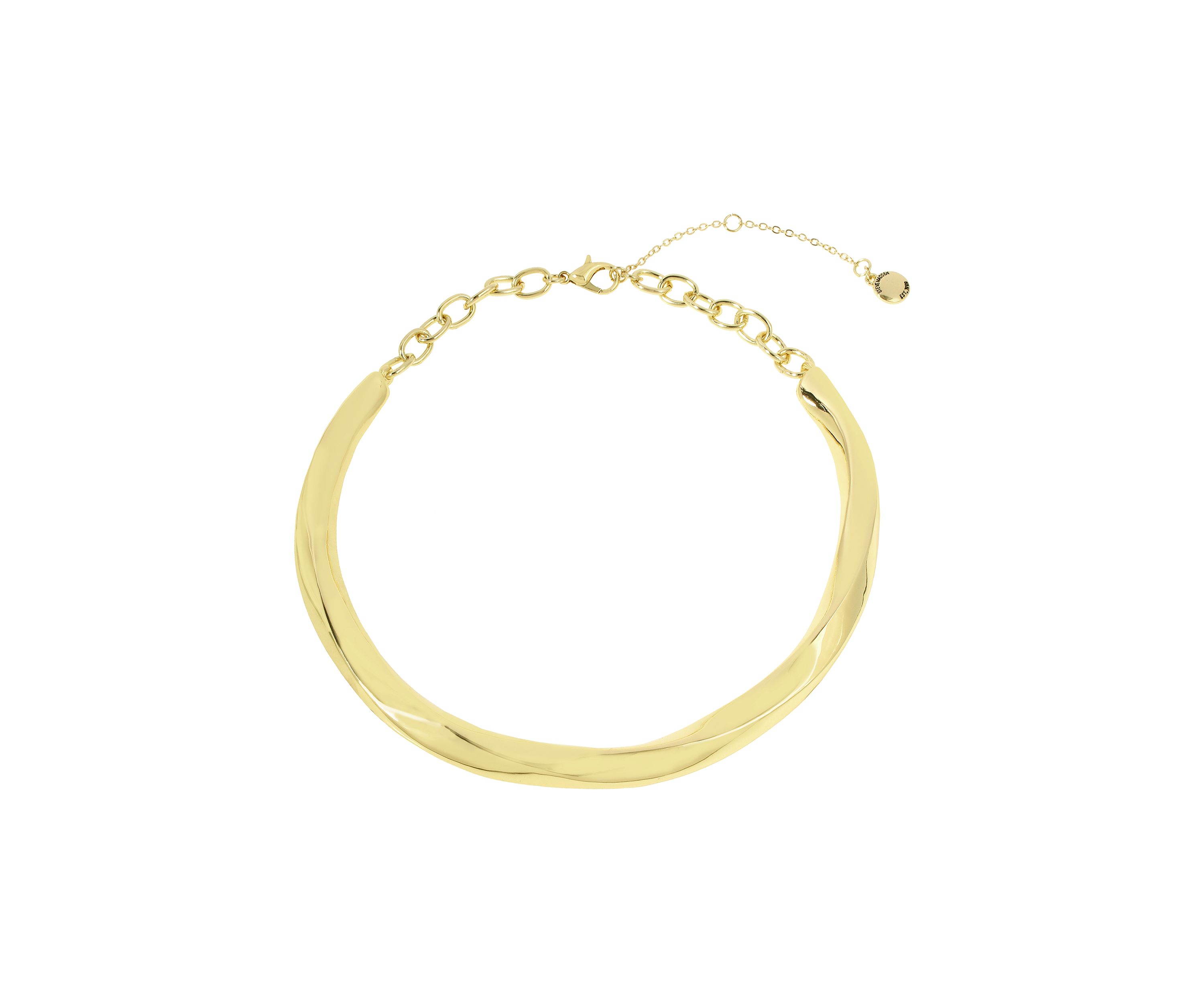 Woven Twist Collar Necklace