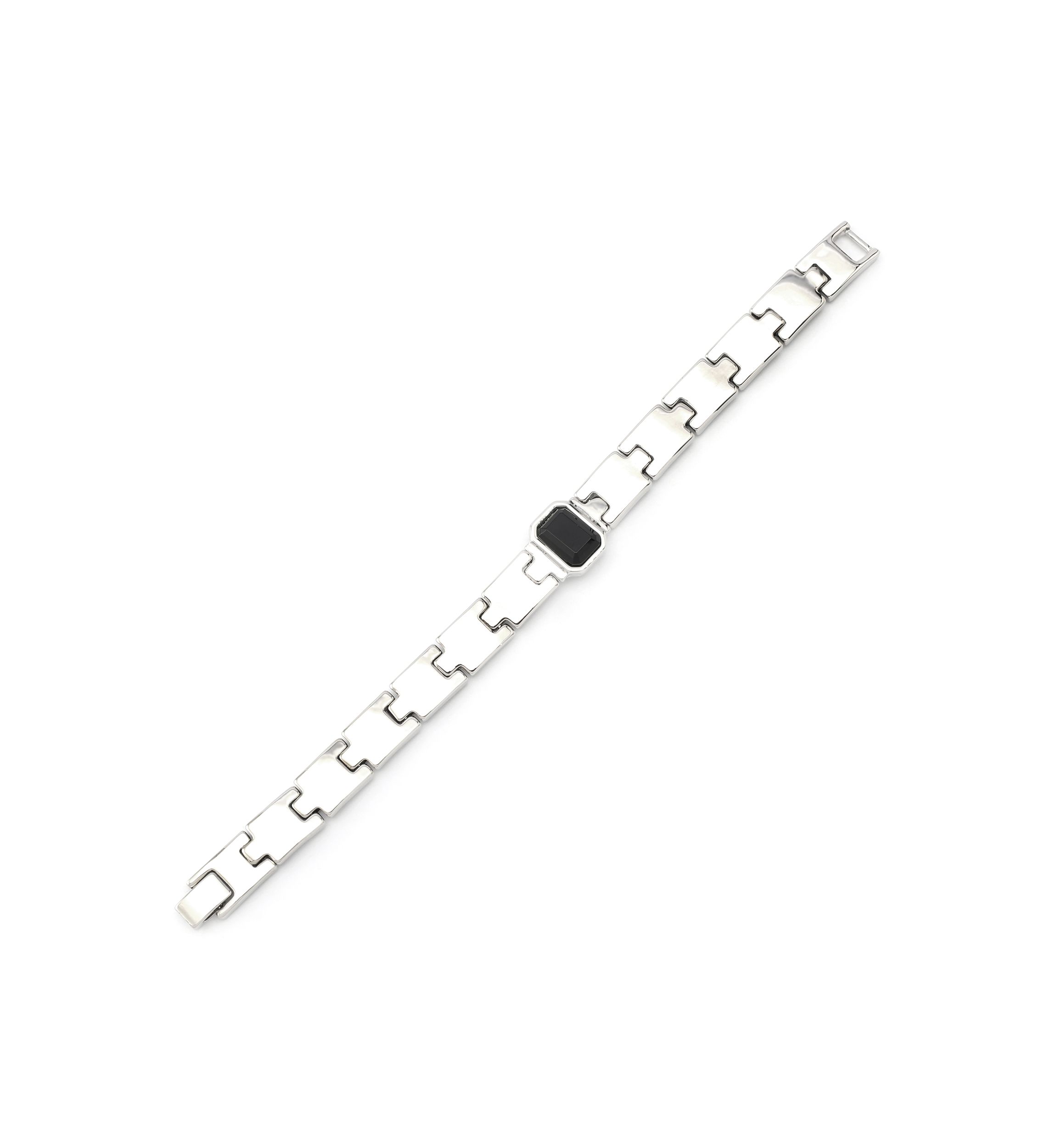 Stone Gem Watch Chain Bracelet