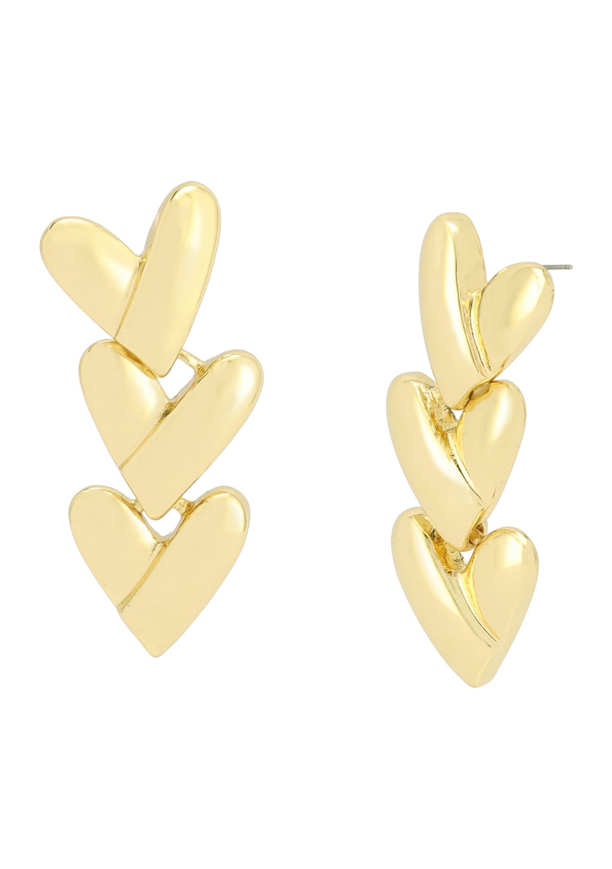 Heart Linear Earrings
