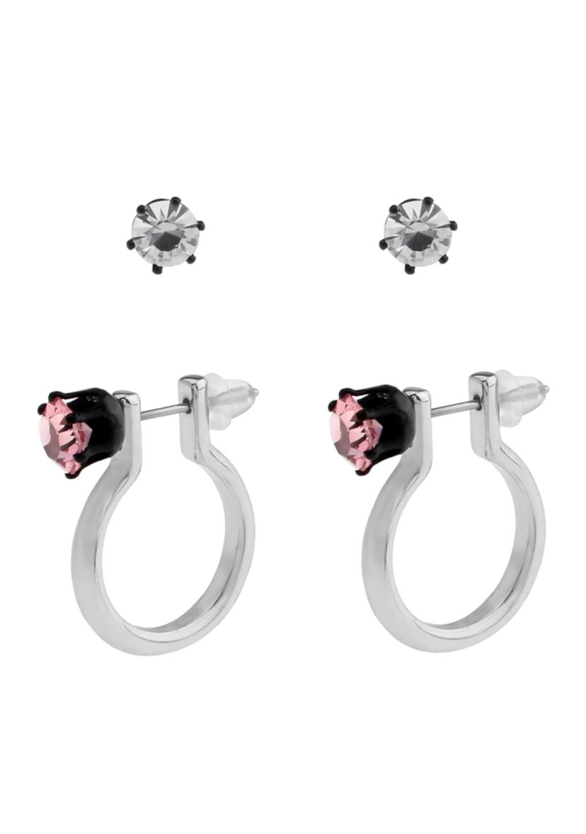 Punk Romance Stud & Huggie Earring Set