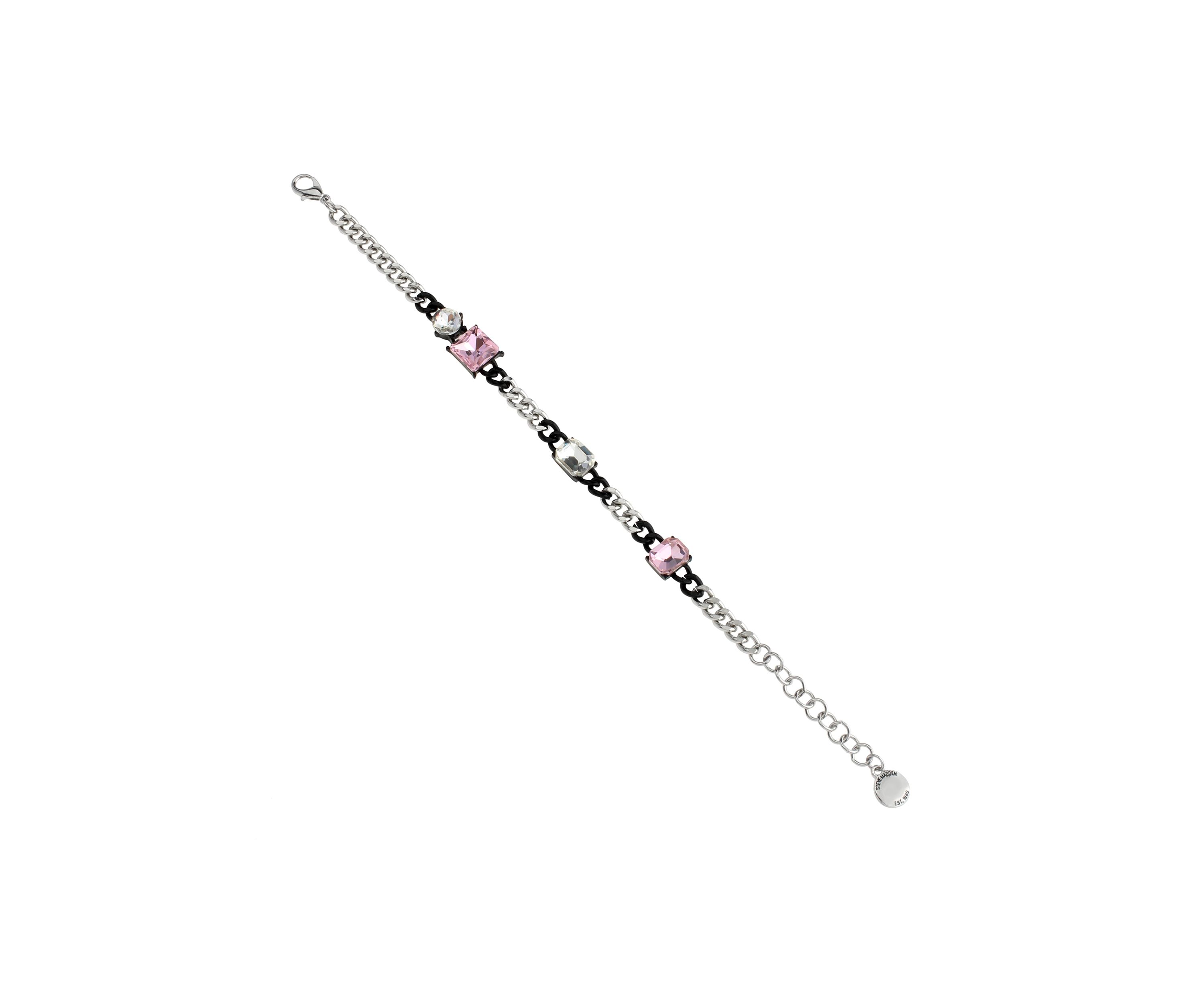 Punk Romance Stone Link Bracelet