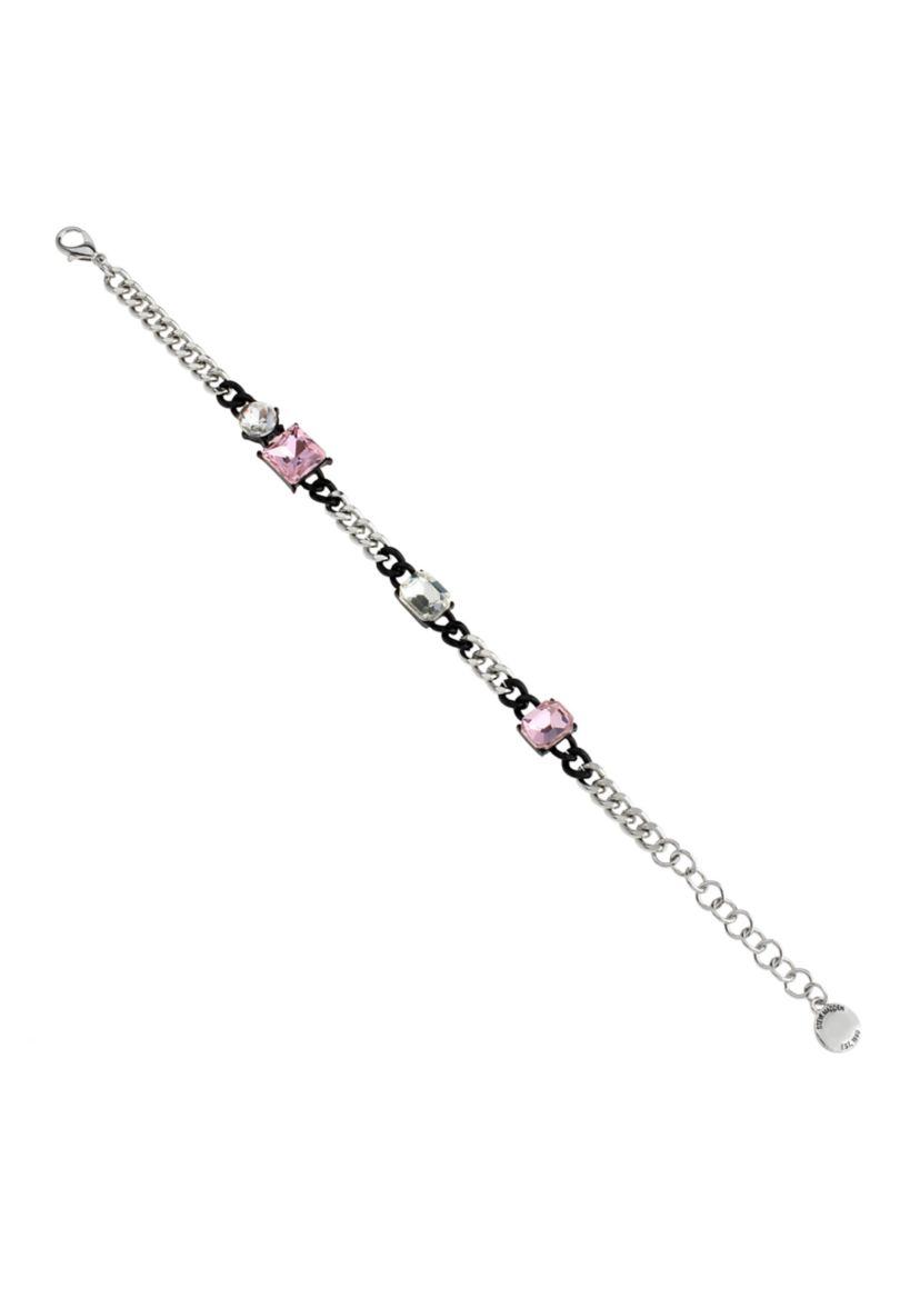 Punk Romance Stone Link Bracelet