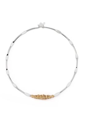 Robert Lee Morris Soho Wire Wrapped Sculpted Collar Necklace, 17.5 in