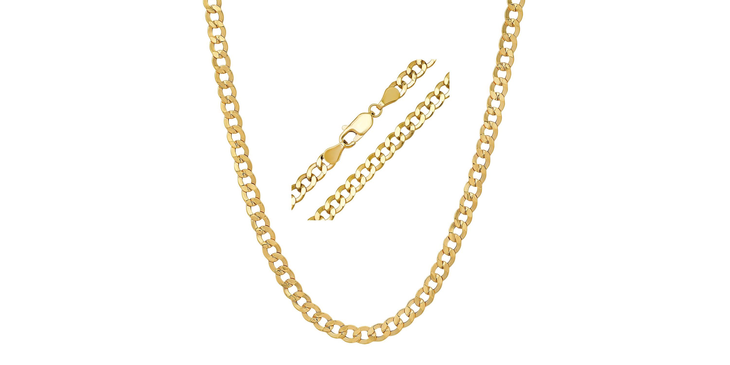 Mens 14k Yellow Gold Thick/Heavy 24" Miami Cuban Curb Chain Necklace