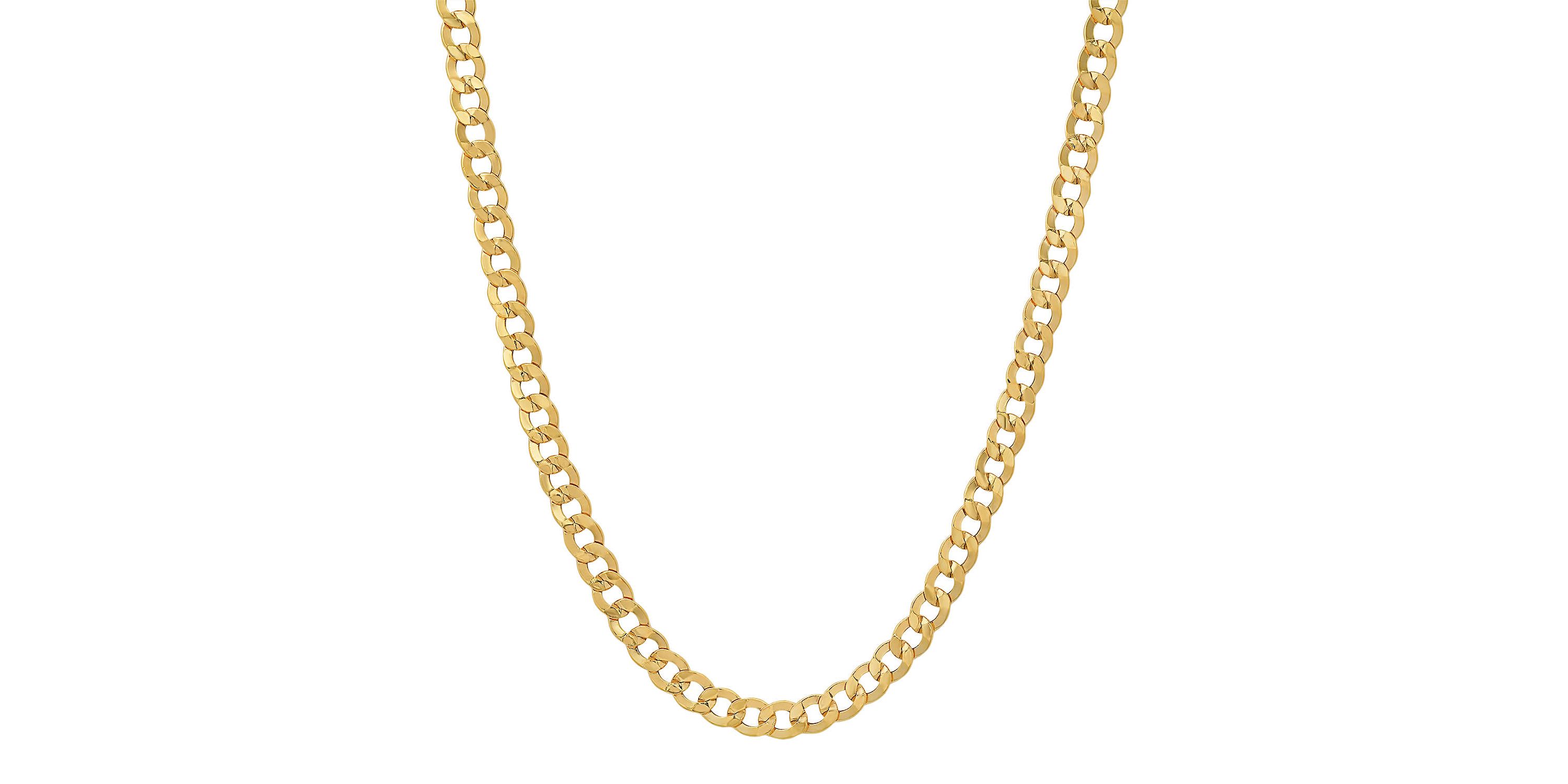 Mens 14k Yellow Gold Thick/Heavy 24" Miami Cuban Curb Chain Necklace
