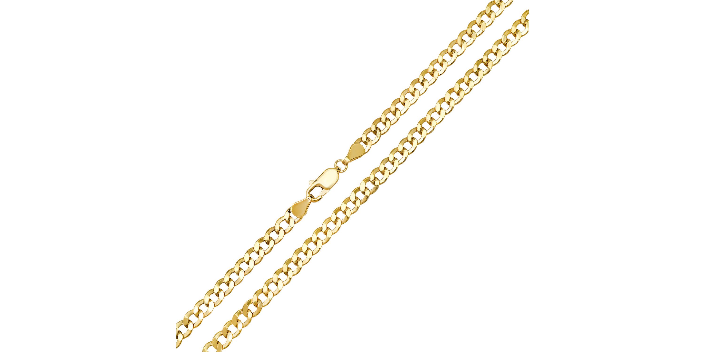 Mens 14k Yellow Gold Thick/Heavy 24" Miami Cuban Curb Chain Necklace
