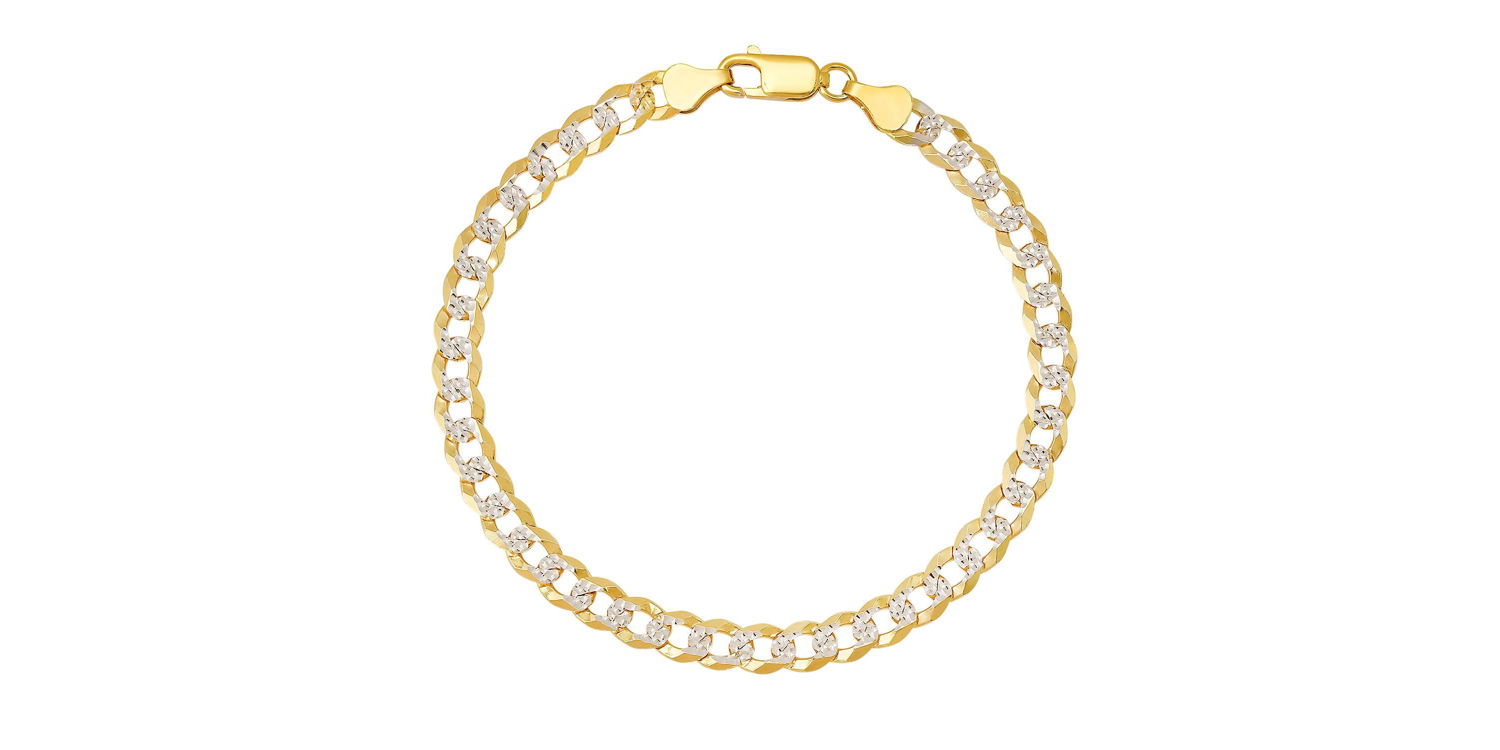Mens 8.5" Italian Thick/Heavy Sterling Silver Diamond-cut Pave Miami Cuban Curb Chain Bracelet