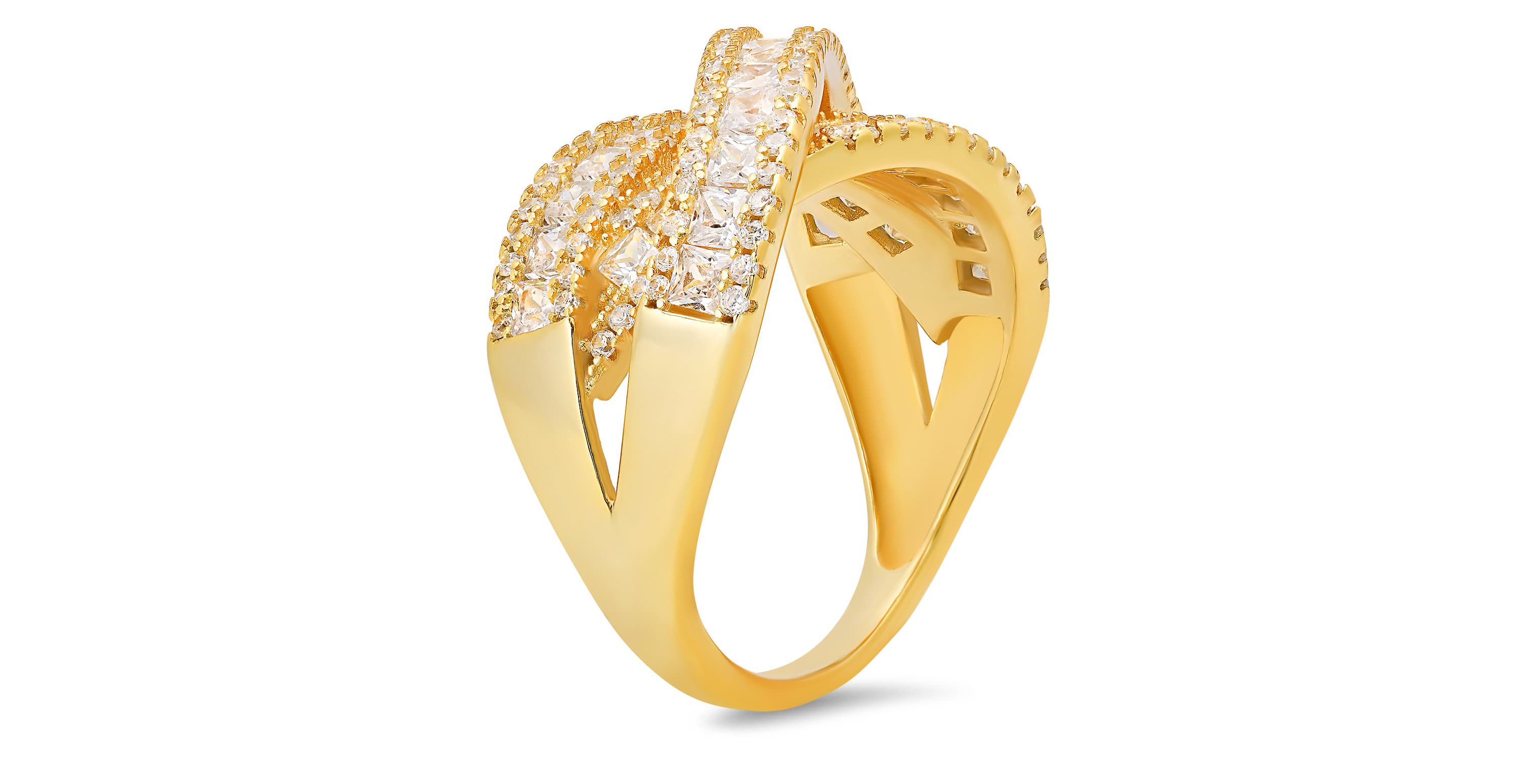 Sterling Silver Highway Statement Ring