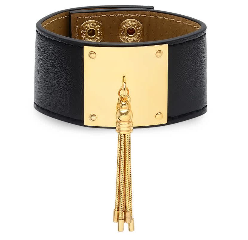 STEELTIME Ladies 18kt gold plated stainless steel rolo heart
