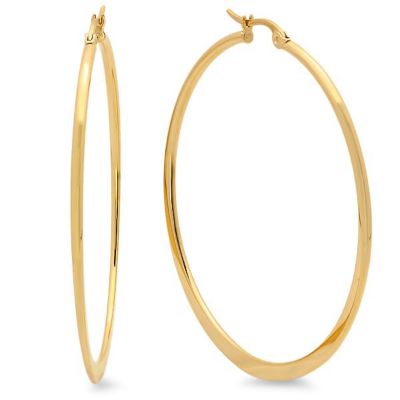 STEELTIME Ladies 18k gold plated rosary necklace