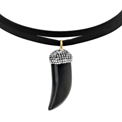 STEELTIME Ladies 18k gold plated rosary necklace