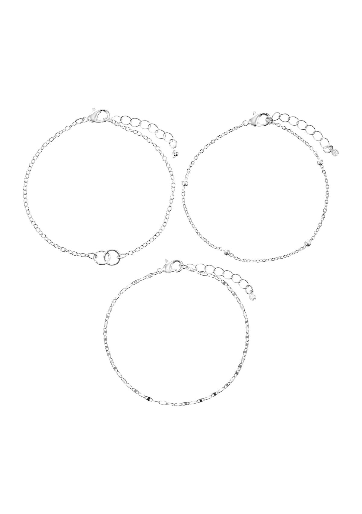 Beaded Interlocking Bracelet Set