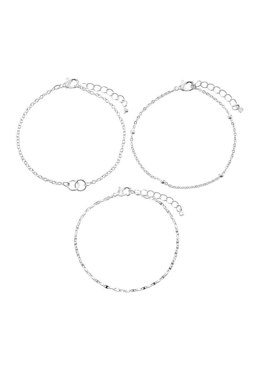 Beaded Interlocking Bracelet Set