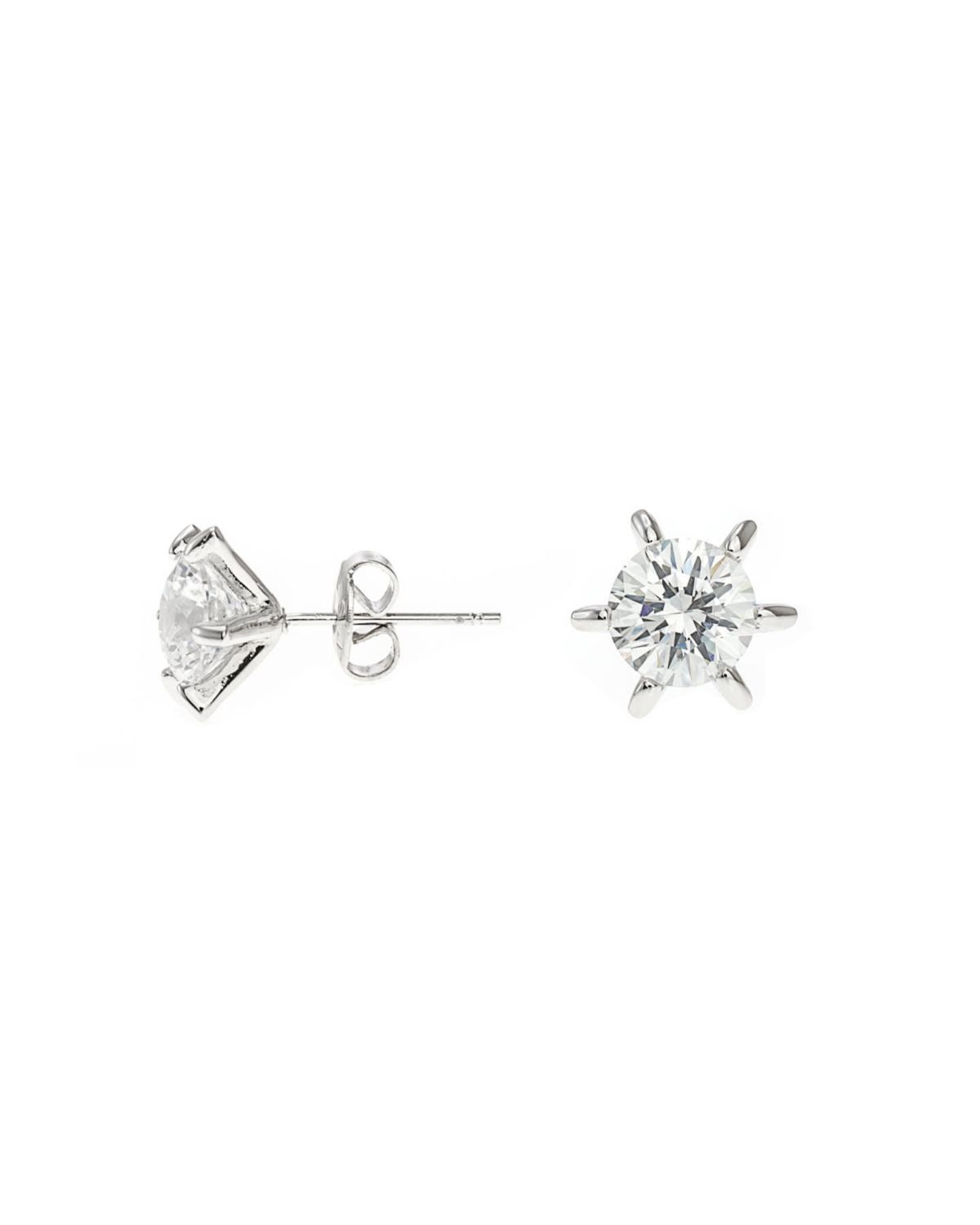 Small Starburst CZ Studs