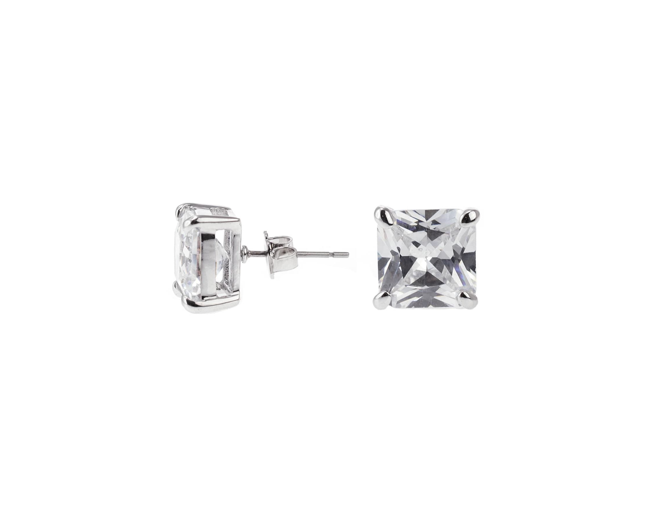 Princess CZ Studs