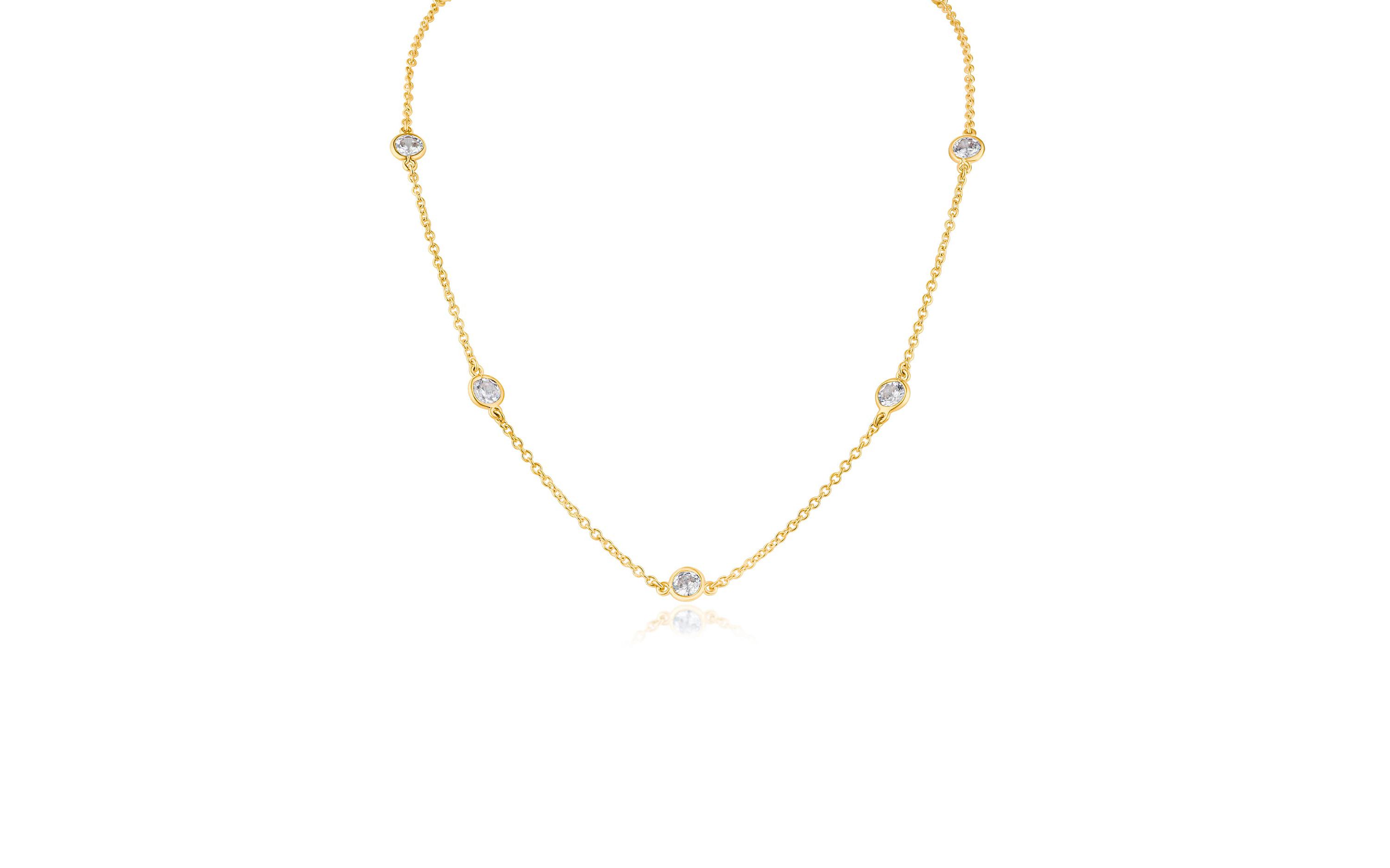 18" CZ by the Yard Necklace