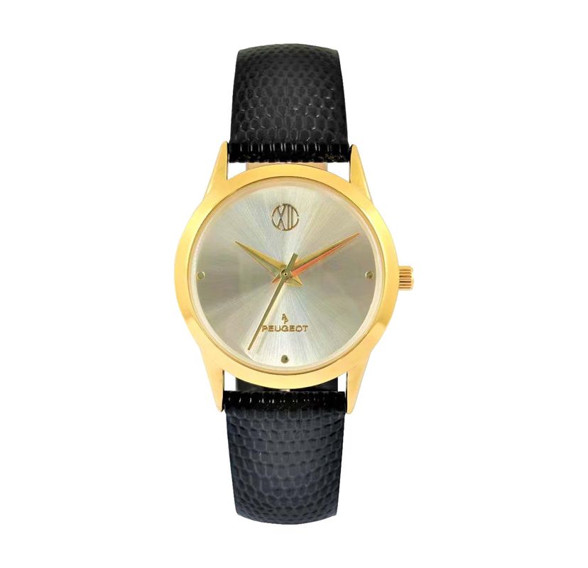 Peugeot Women 30mm Wafer Slim Designer  Status Watch Champ Dial