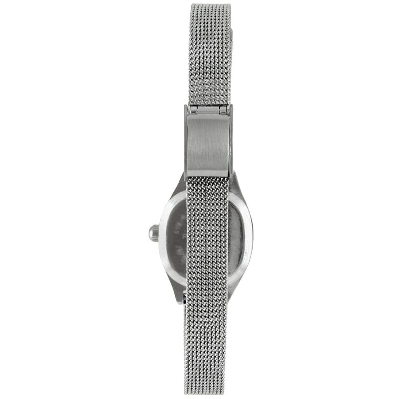 Peugeot Womens Blue Dial  Sun Moon Watch 30x20mm Calendar Mesh Bracelet