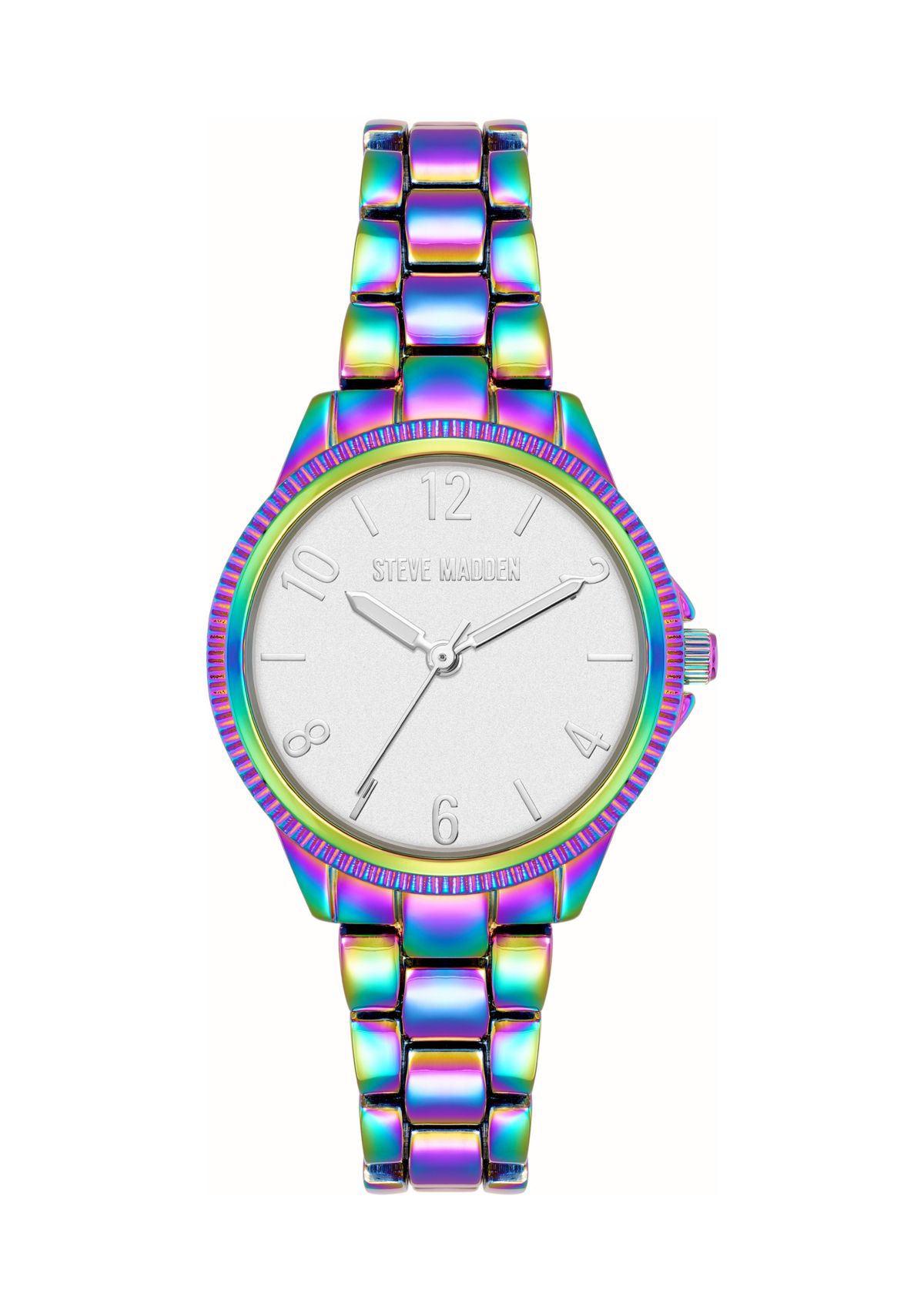 Everyday Rainbow Alloy Metal Bracelet Watch