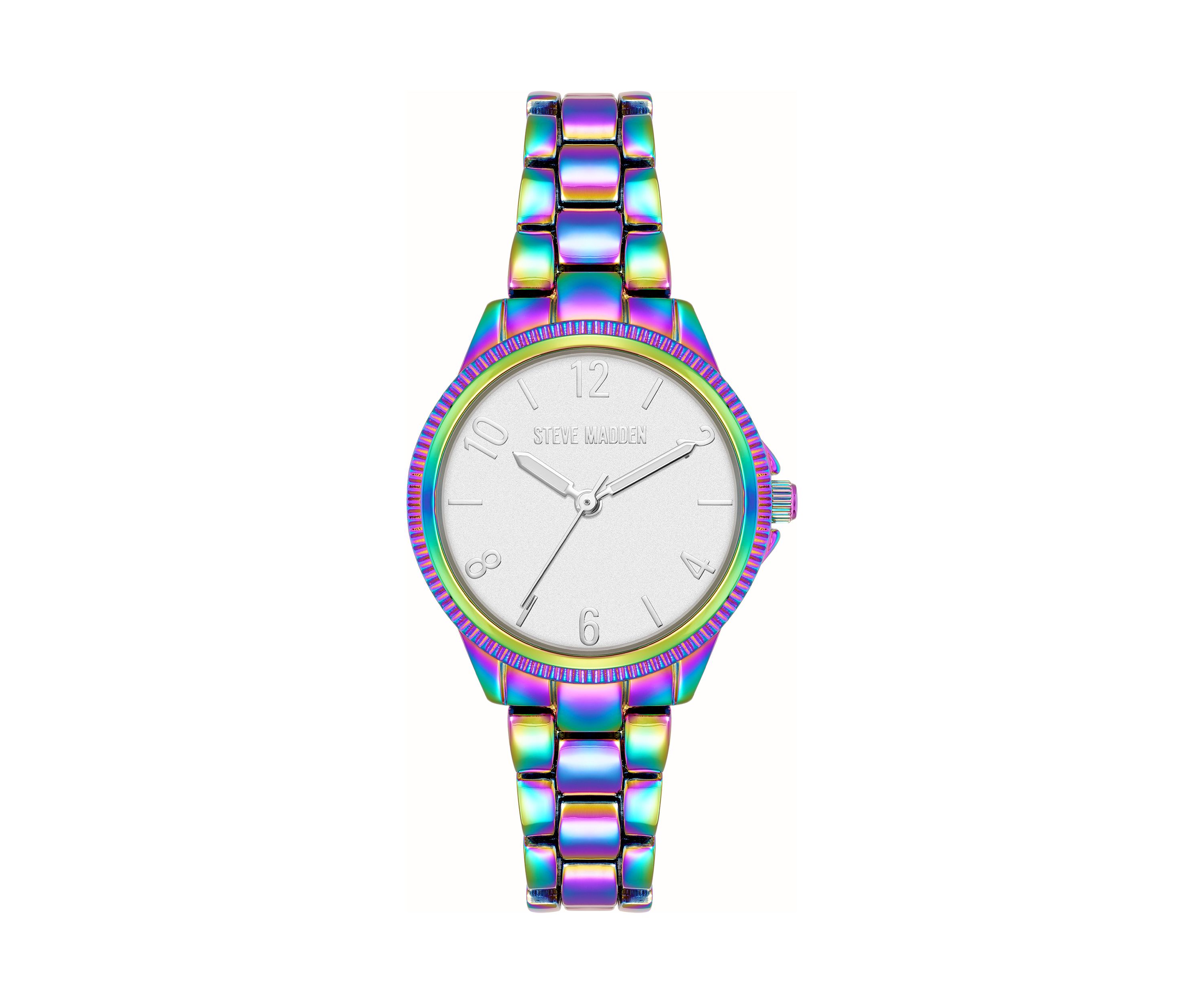 Everyday Rainbow Alloy Metal Bracelet Watch