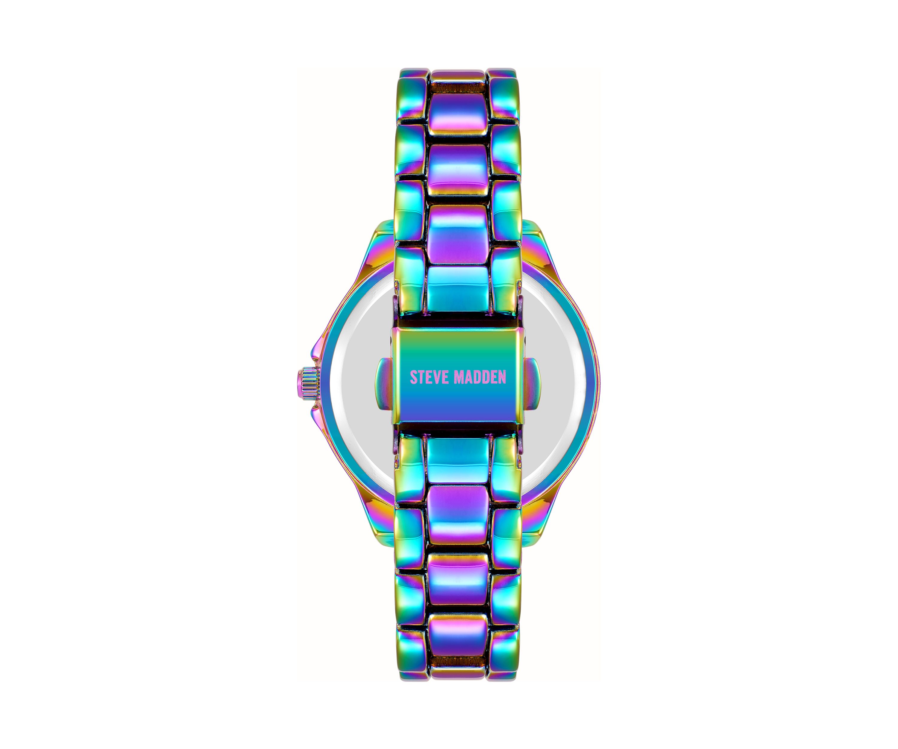 Everyday Rainbow Alloy Metal Bracelet Watch