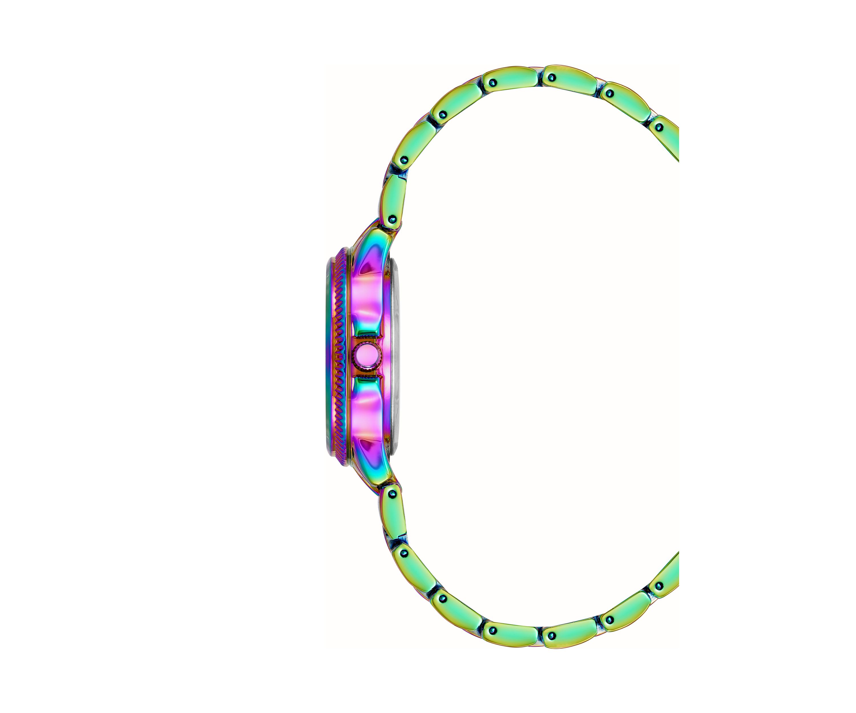 Everyday Rainbow Alloy Metal Bracelet Watch