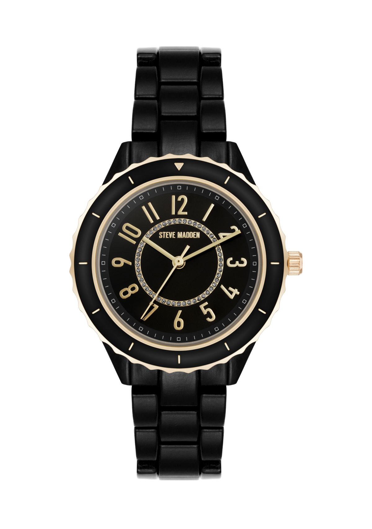  Women’s Stylish Black White Bracelet Watch
