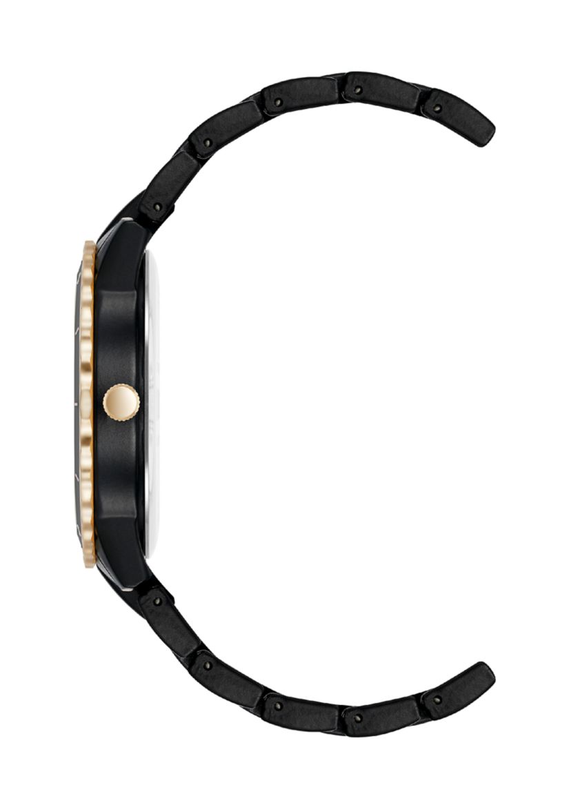  Women’s Stylish Black White Bracelet Watch