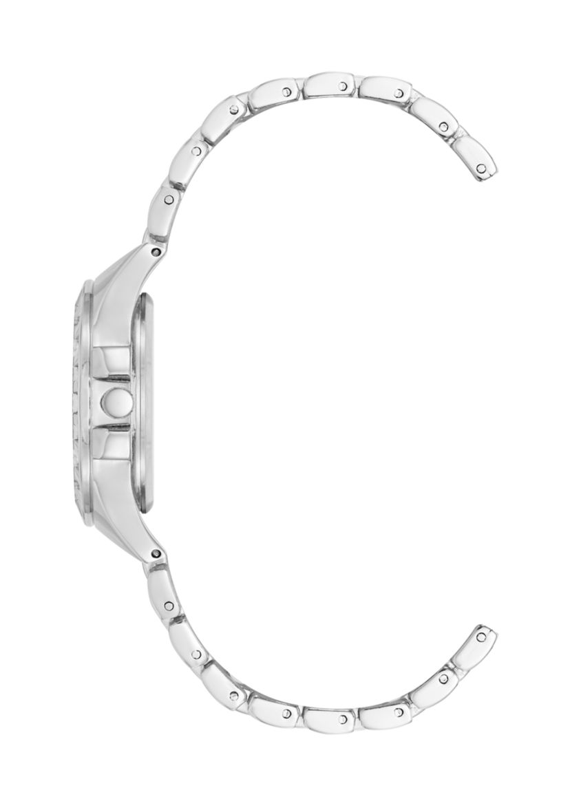  Crystal Accented Bezel Watch