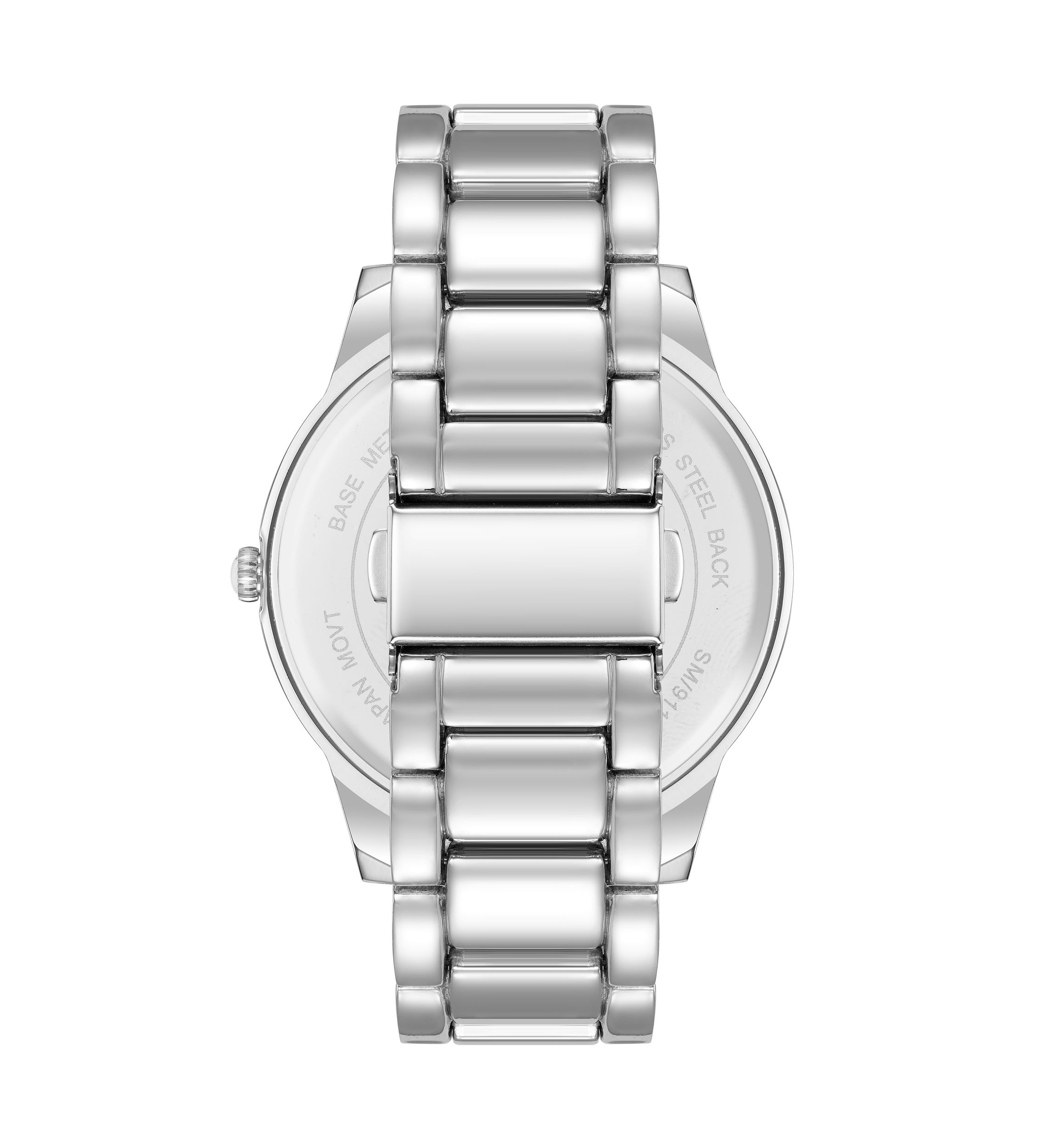 Everyday Blue and Silver-Tone Alloy Metal Watch