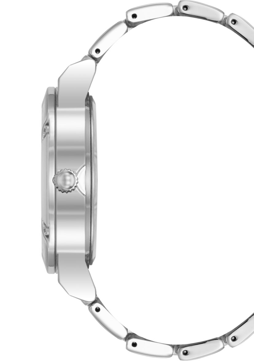 Everyday Blue and Silver-Tone Alloy Metal Watch