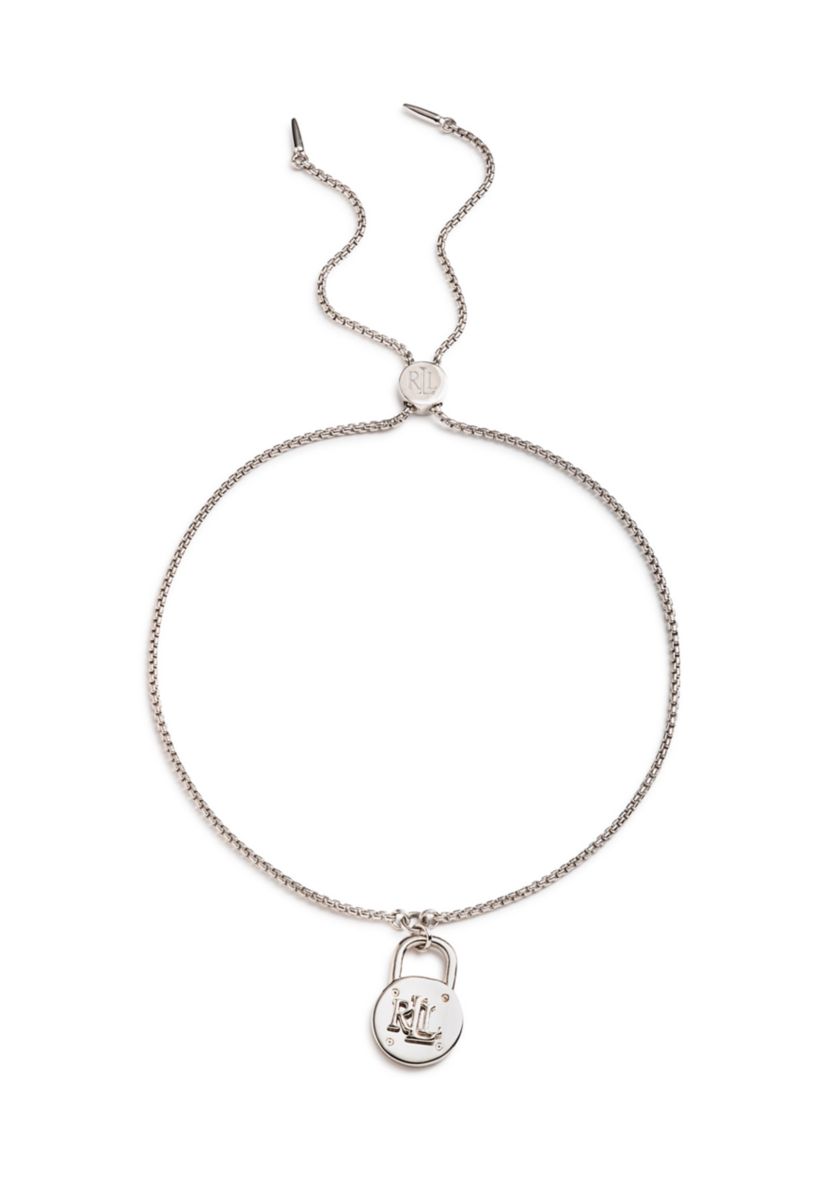 Logo Padlock Slider Bracelet