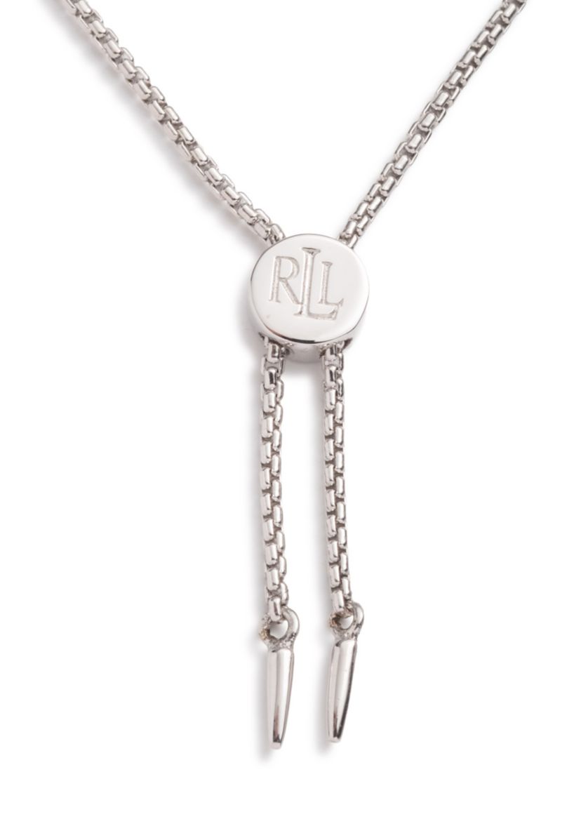 Logo Padlock Slider Bracelet