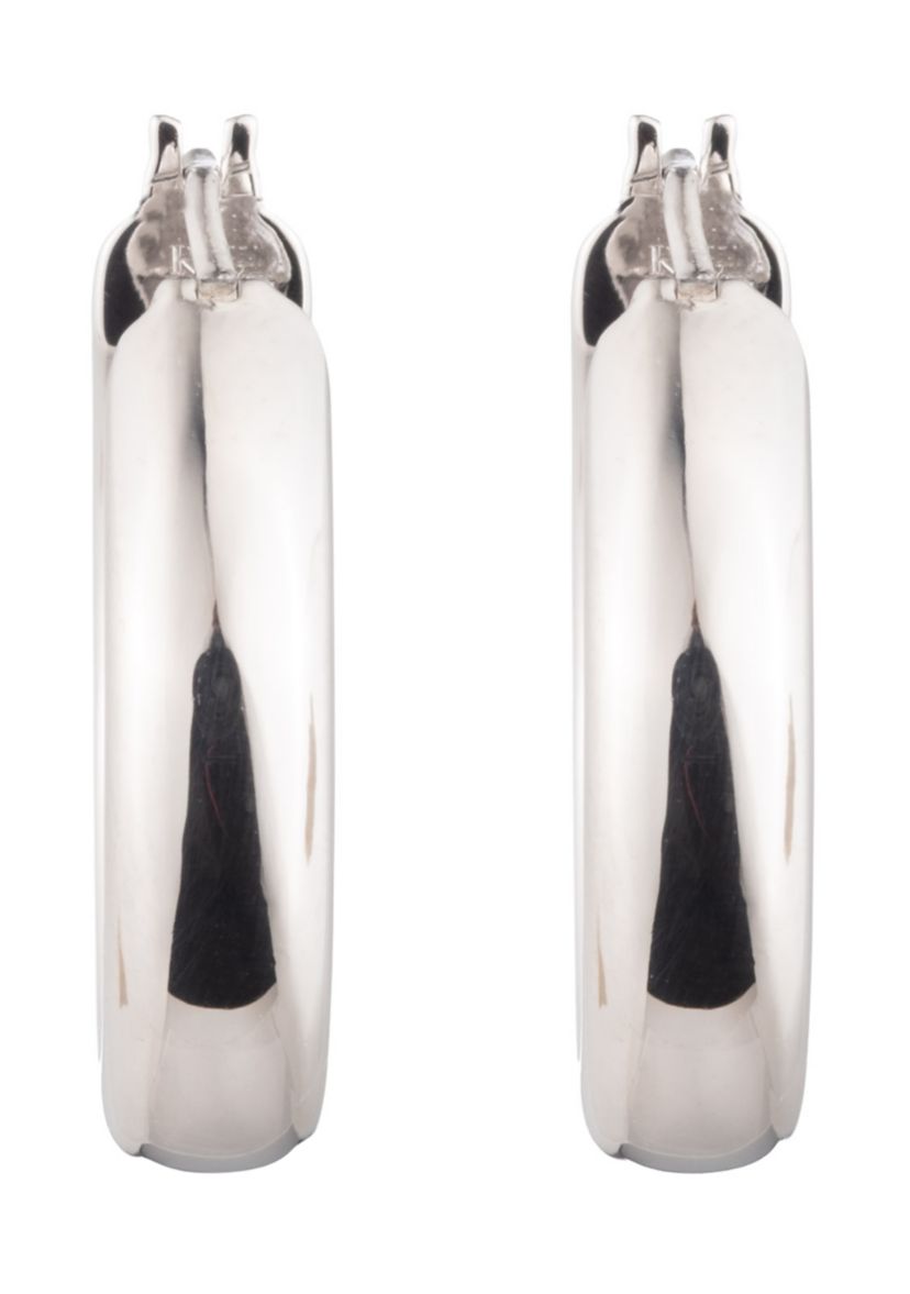  Sculptural Hoop Earrings