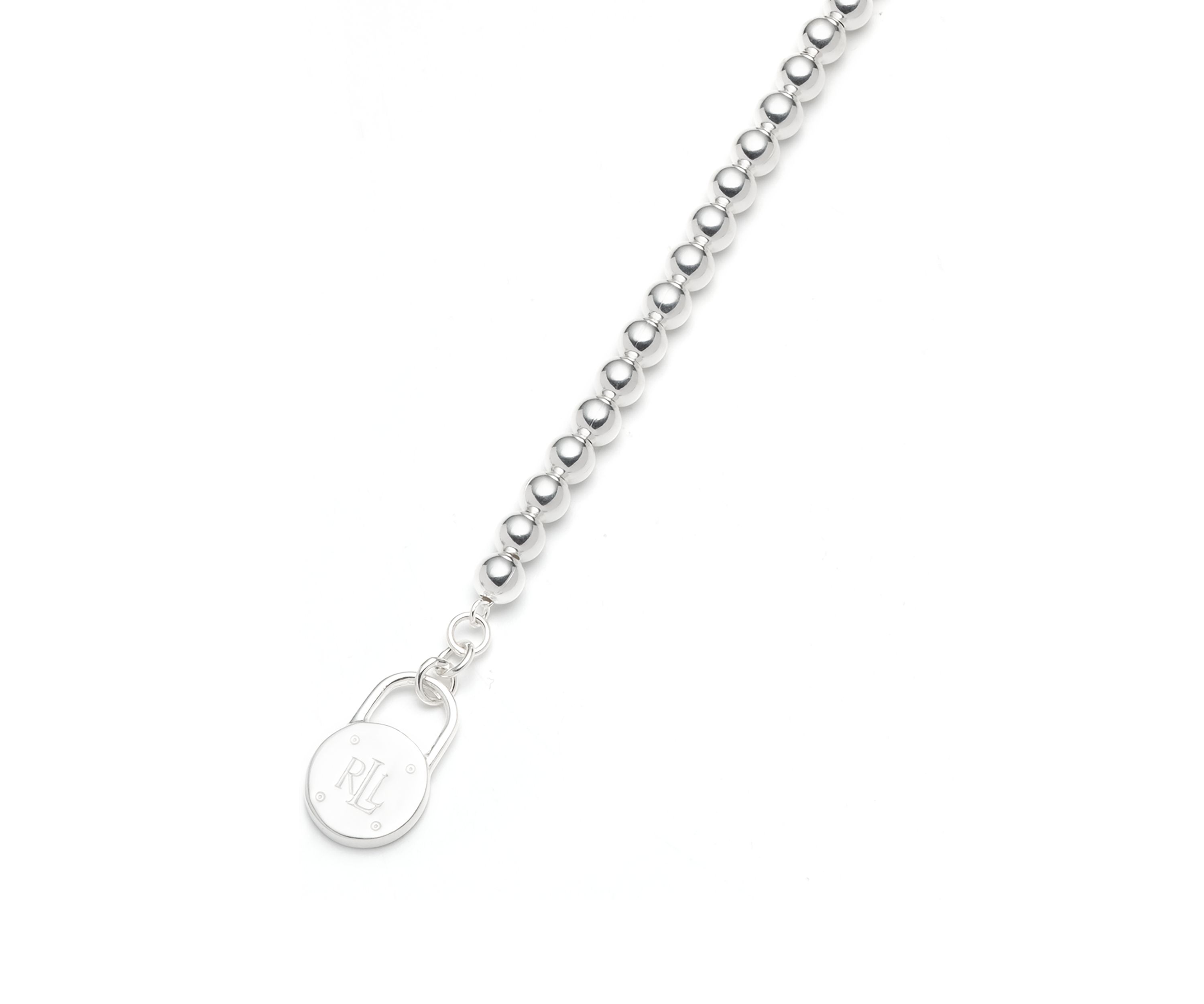 Sterling Silver Bead Flex Bracelet