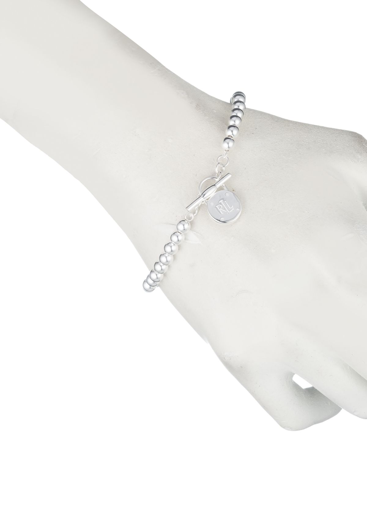 Sterling Silver Bead Flex Bracelet