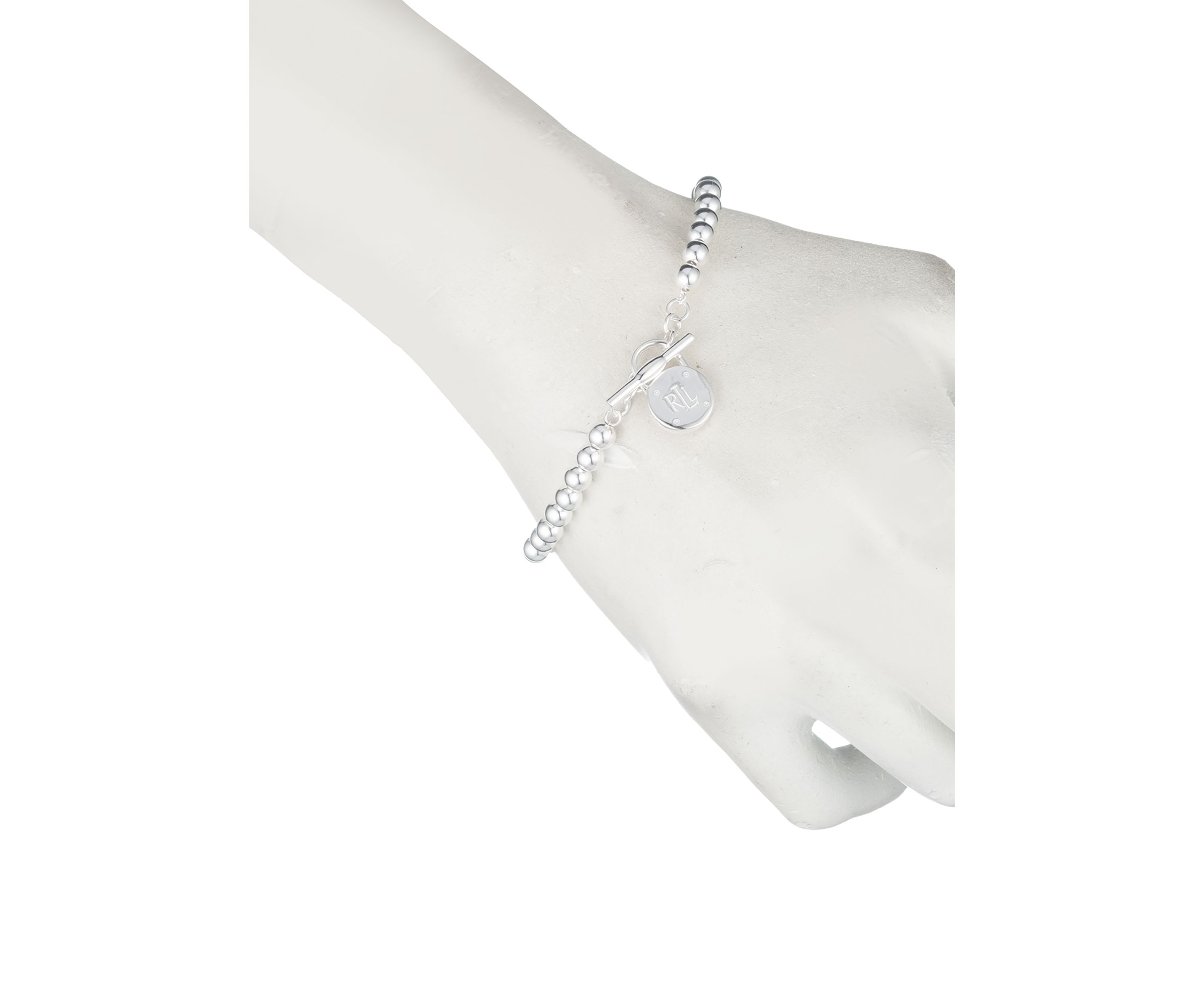 Sterling Silver Bead Flex Bracelet