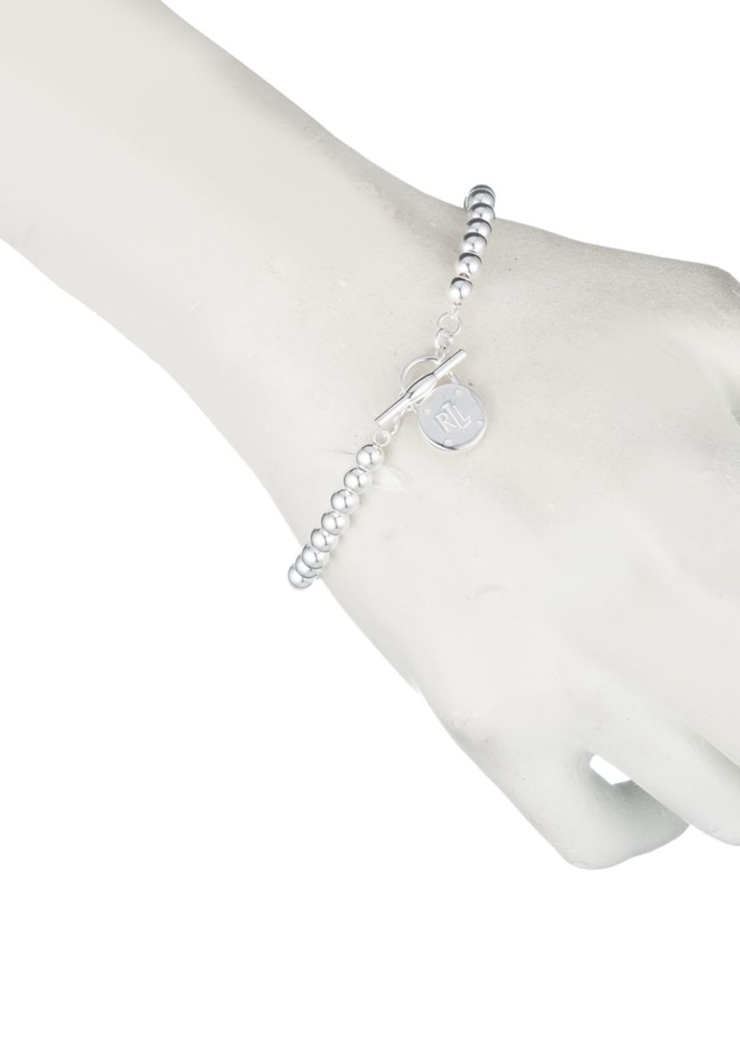 Sterling Silver Bead Flex Bracelet