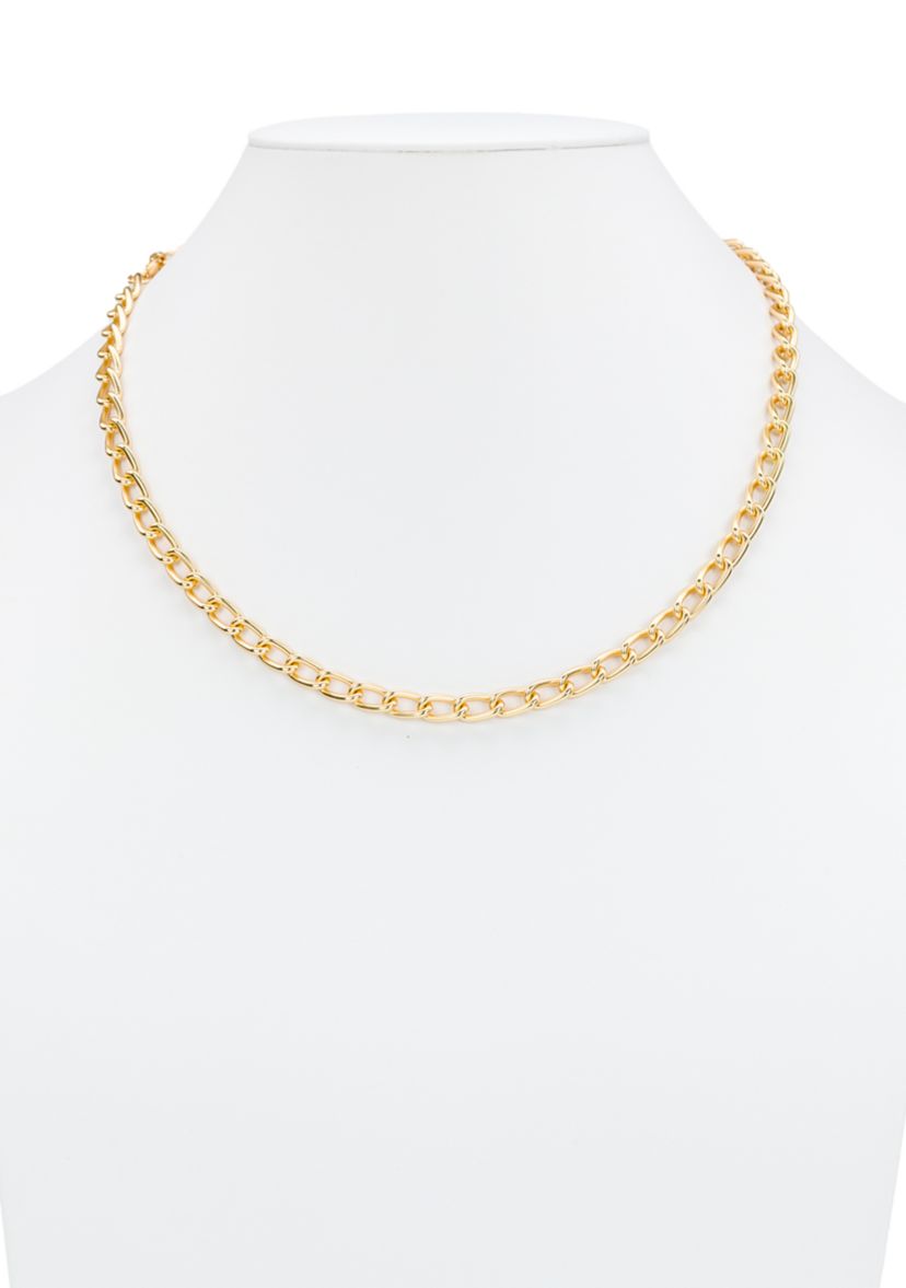 Teal and White Short Necklace