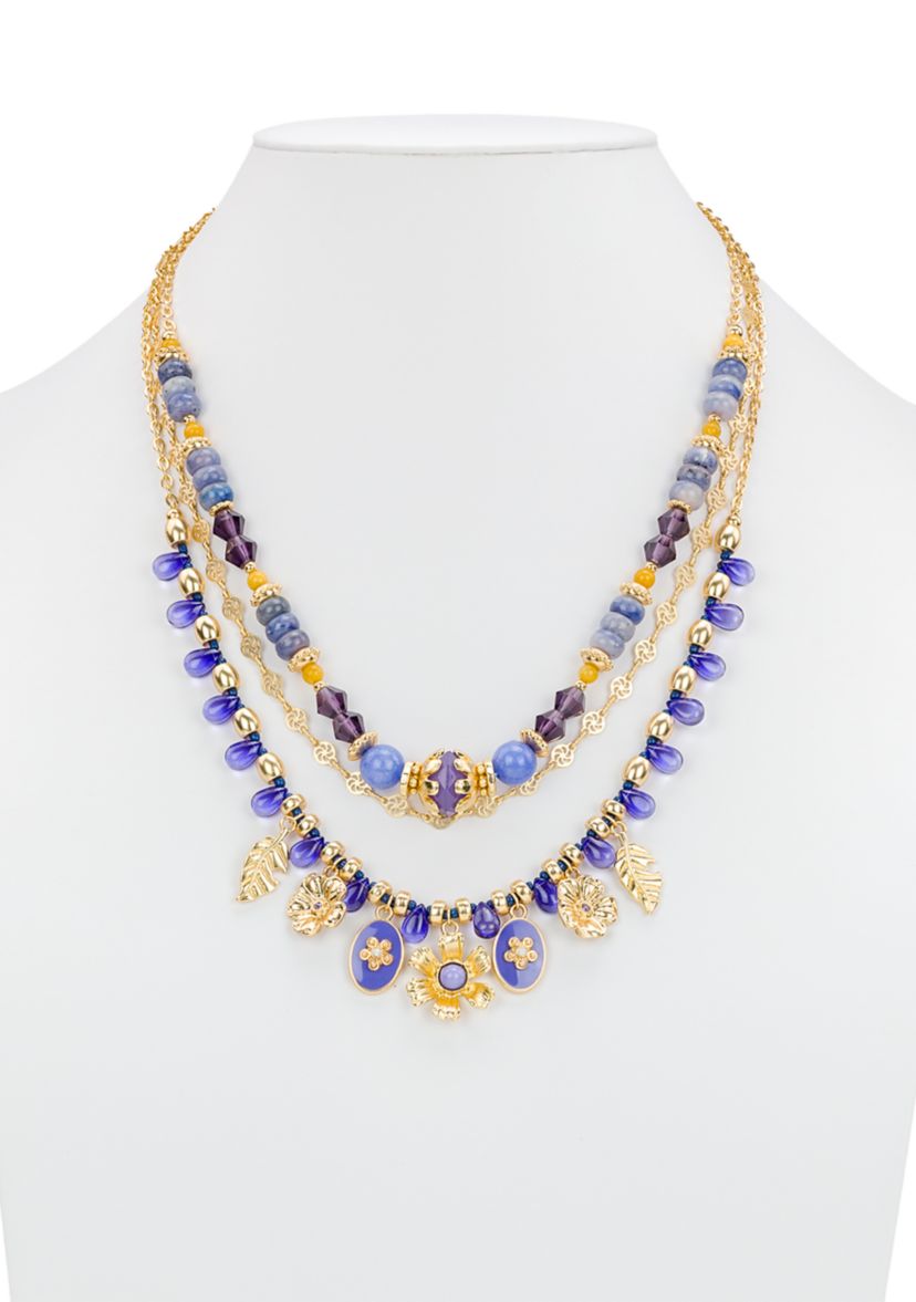 Modular 3 Strand Necklace