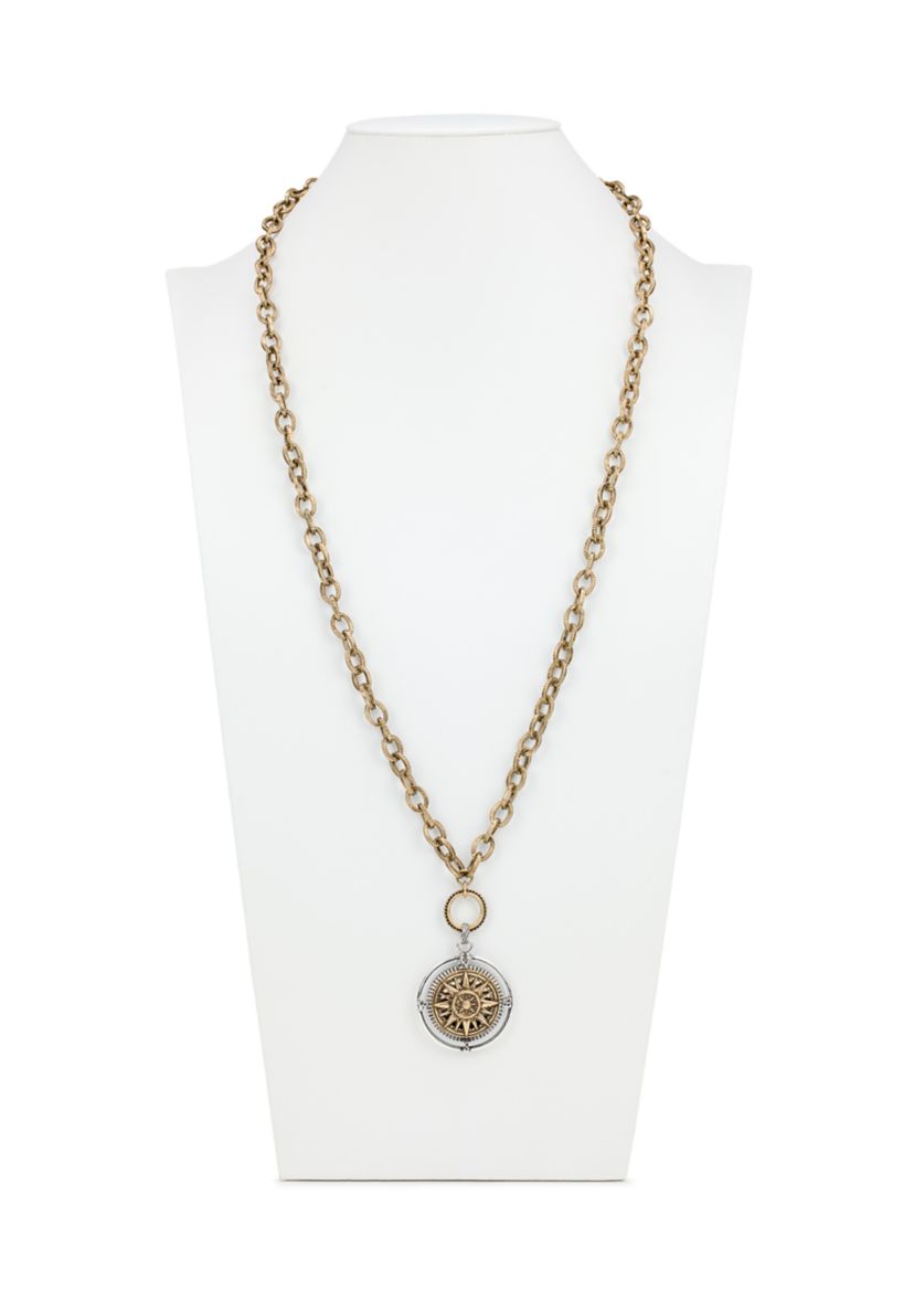 Compass Chain Necklace