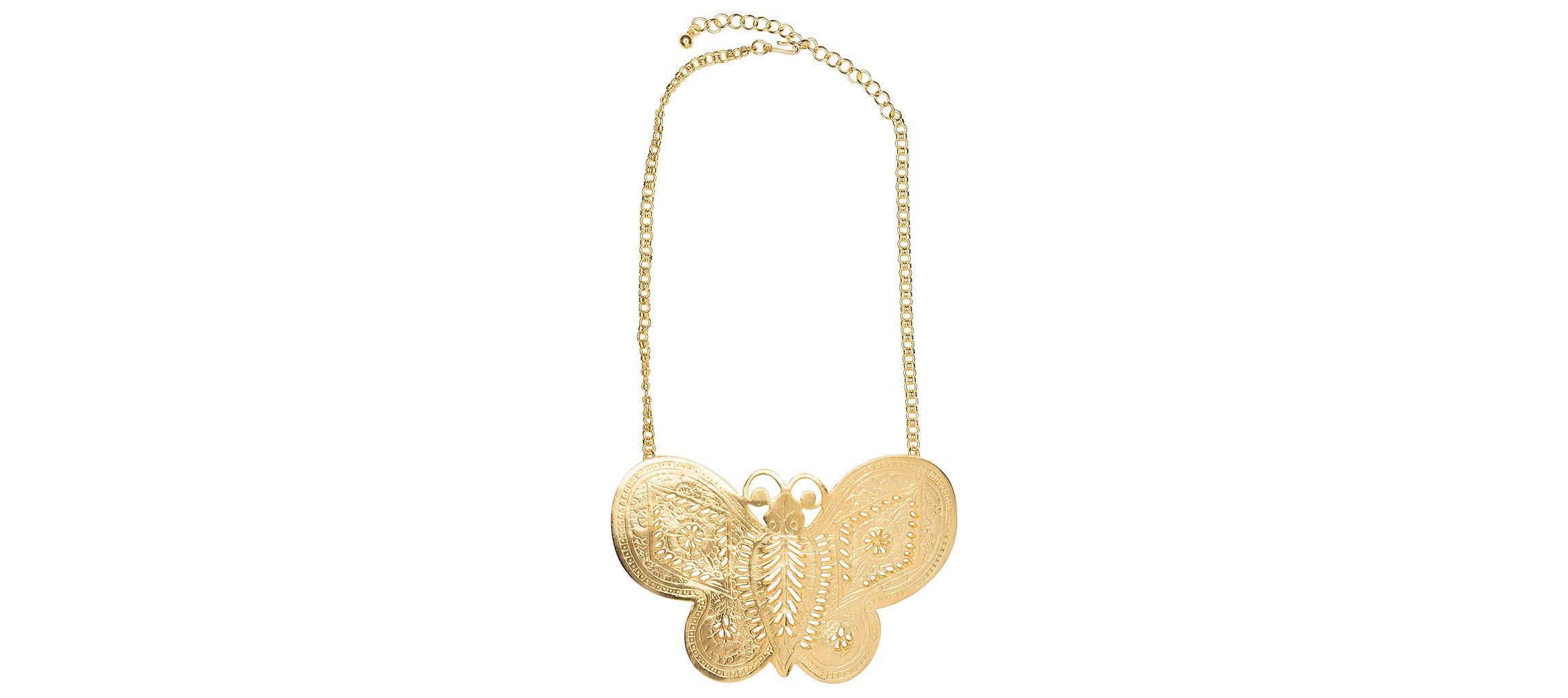 "SATC" Butterfly Motif Necklace